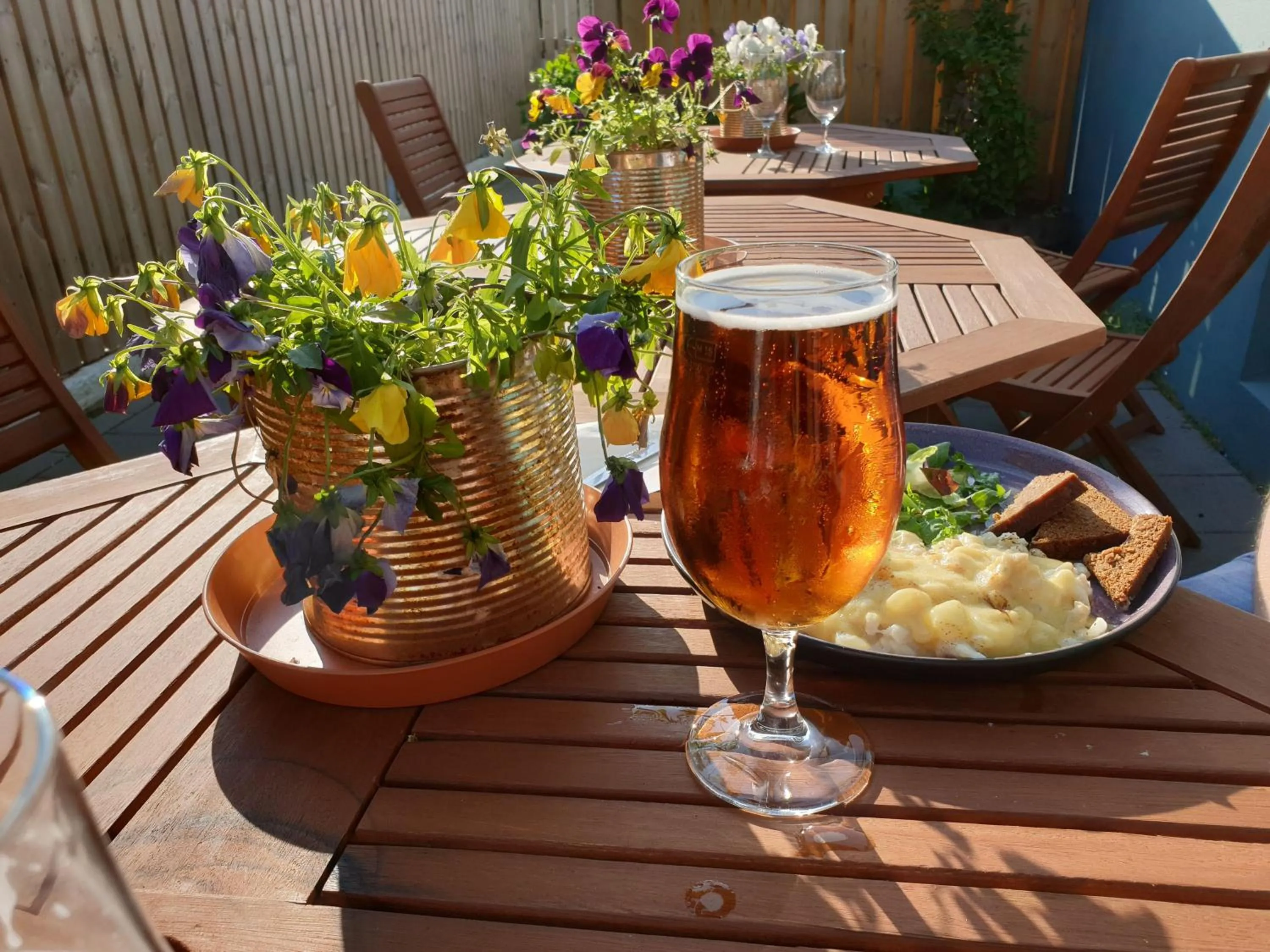 Food and drinks in Lækur Hostel