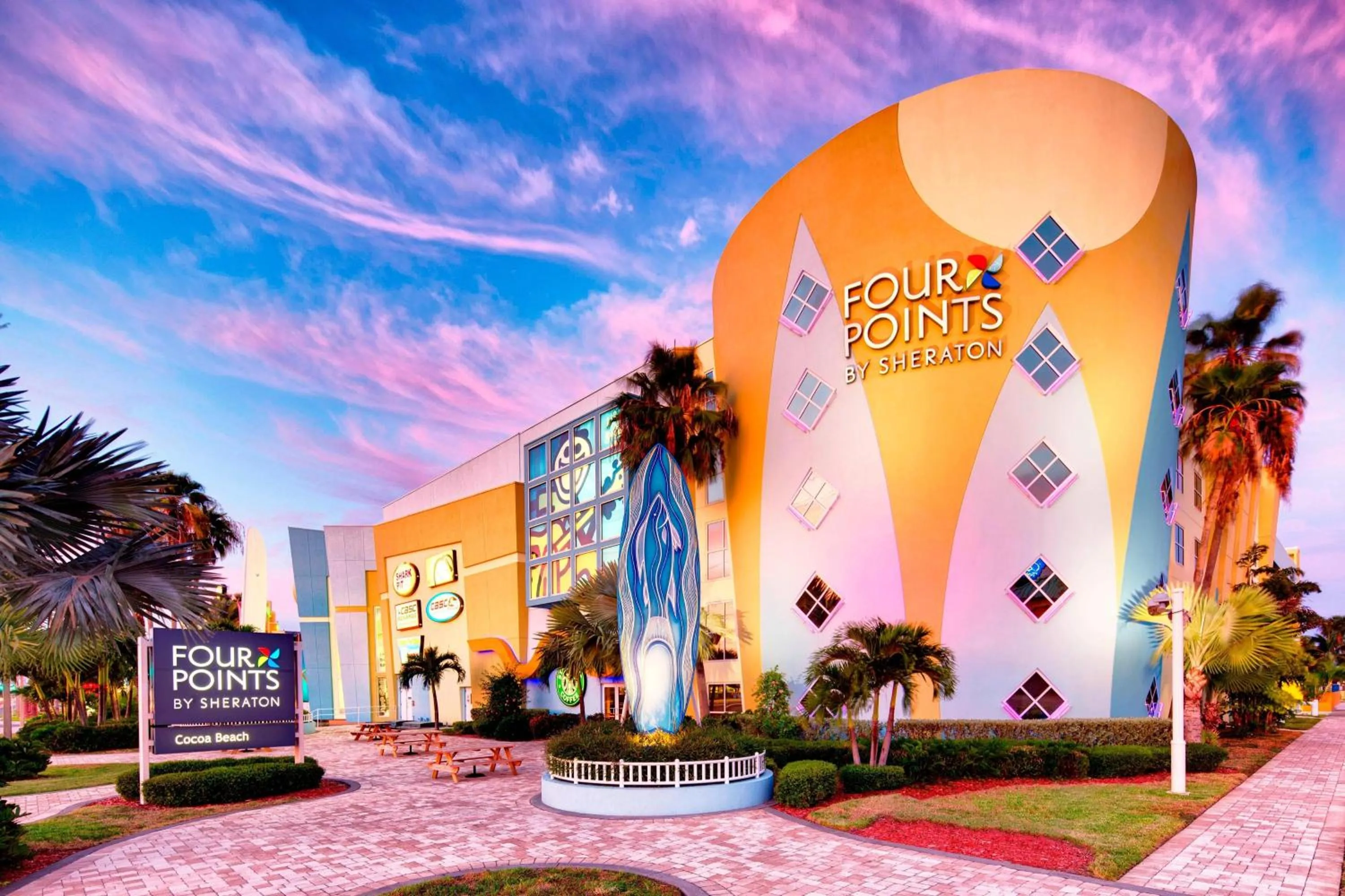 Property building in Four Points by Sheraton Cocoa Beach