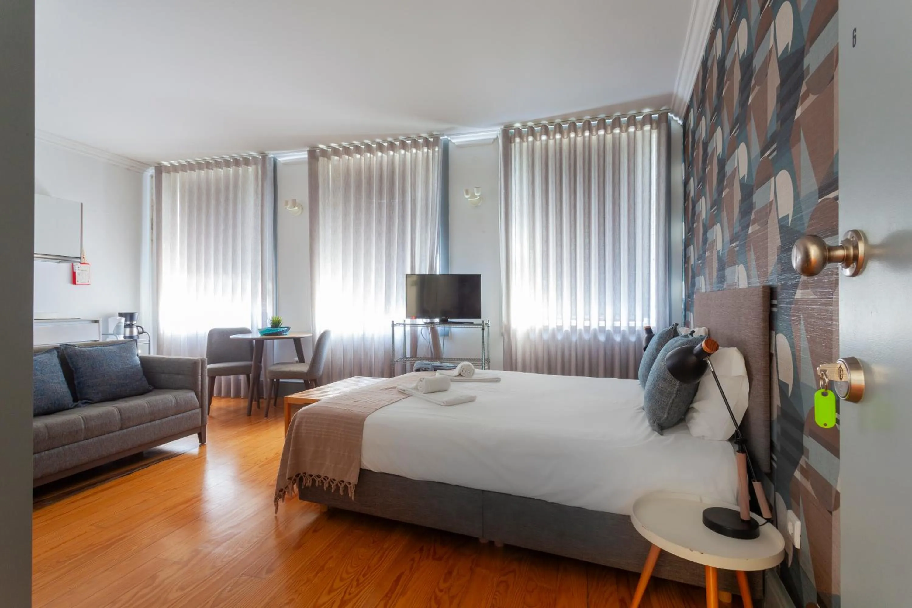 Bed in Citybreak-apartments Coliseu