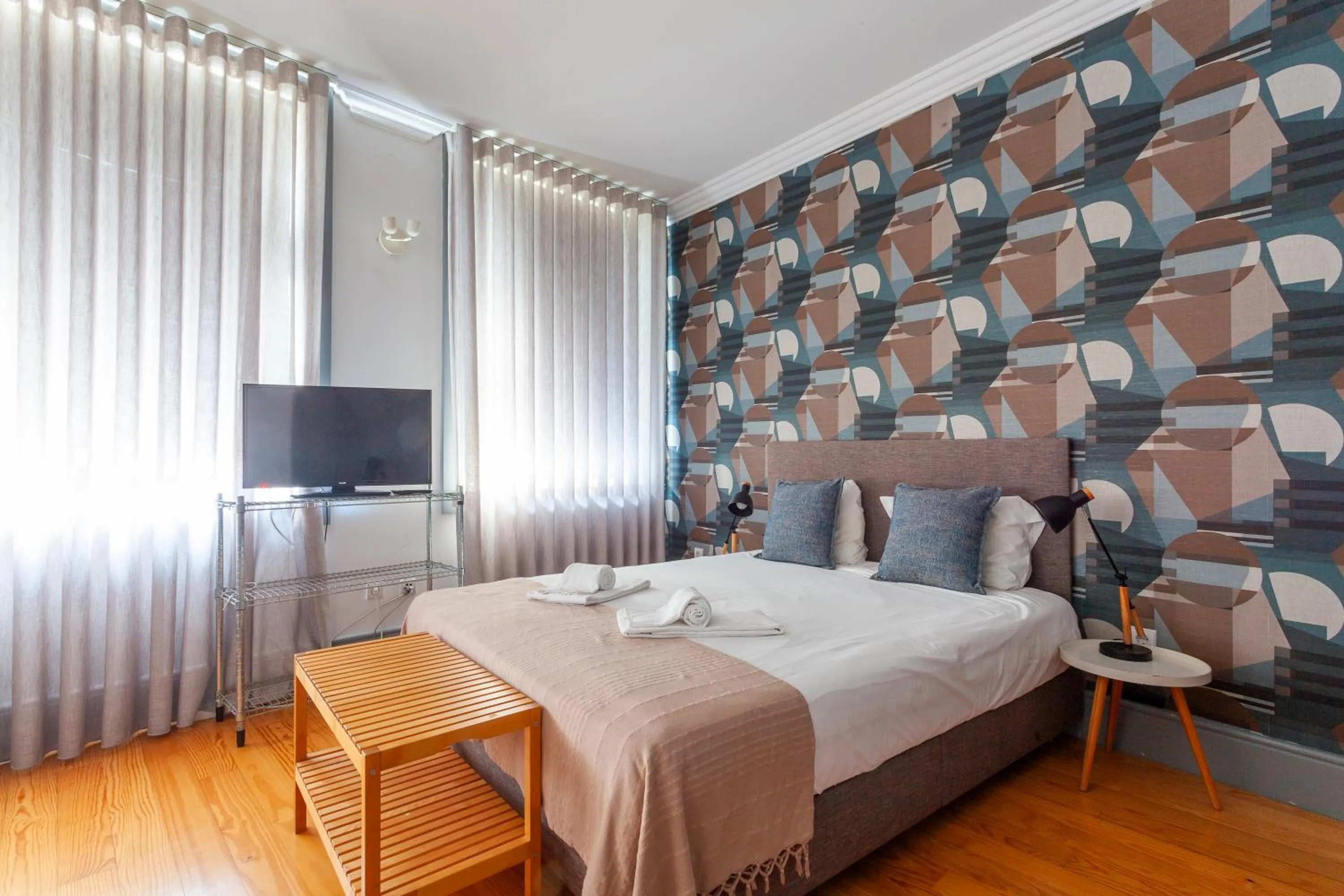 Bed in Citybreak-apartments Coliseu