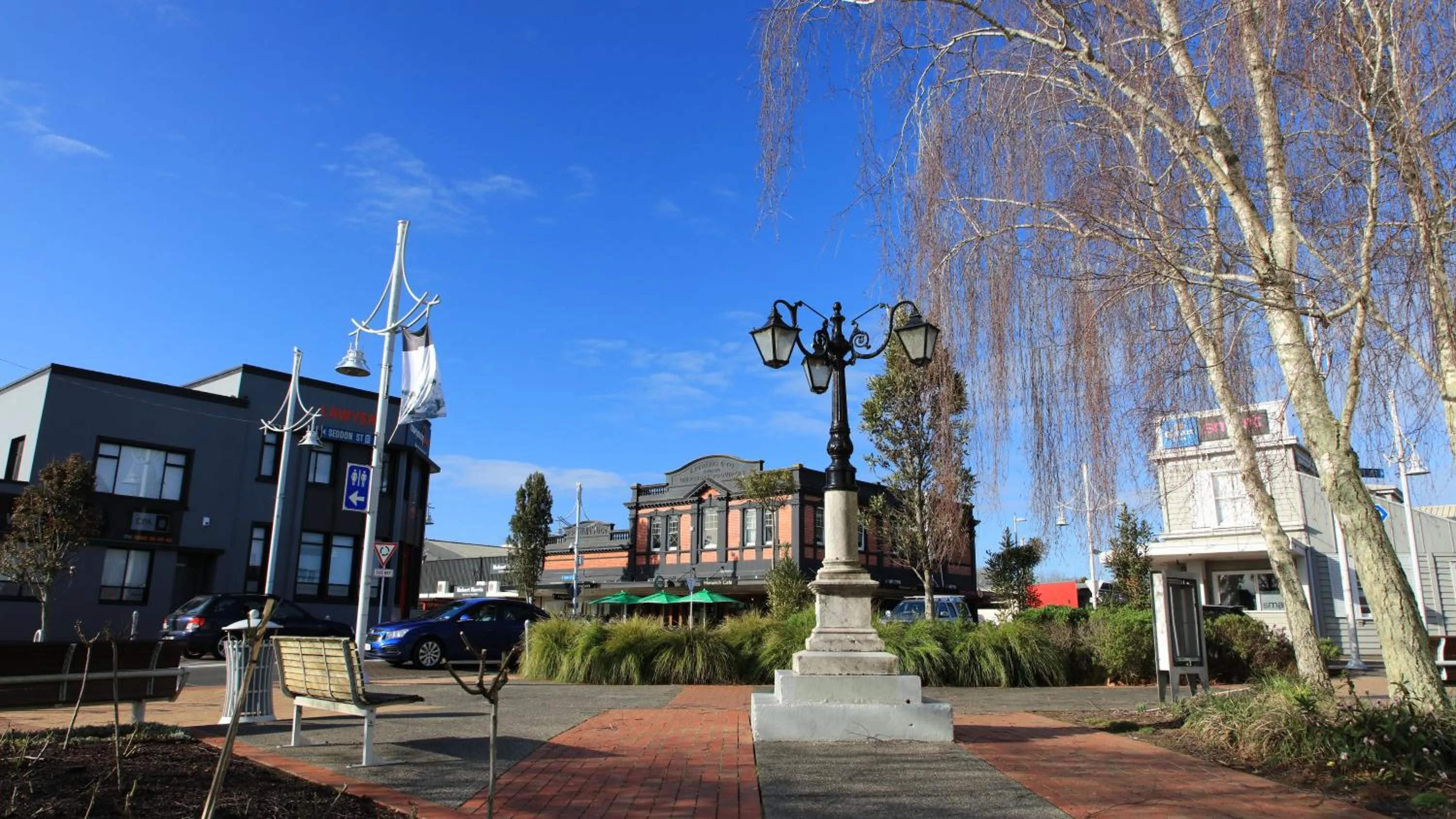 City view in Bk's Counties Motor Lodge