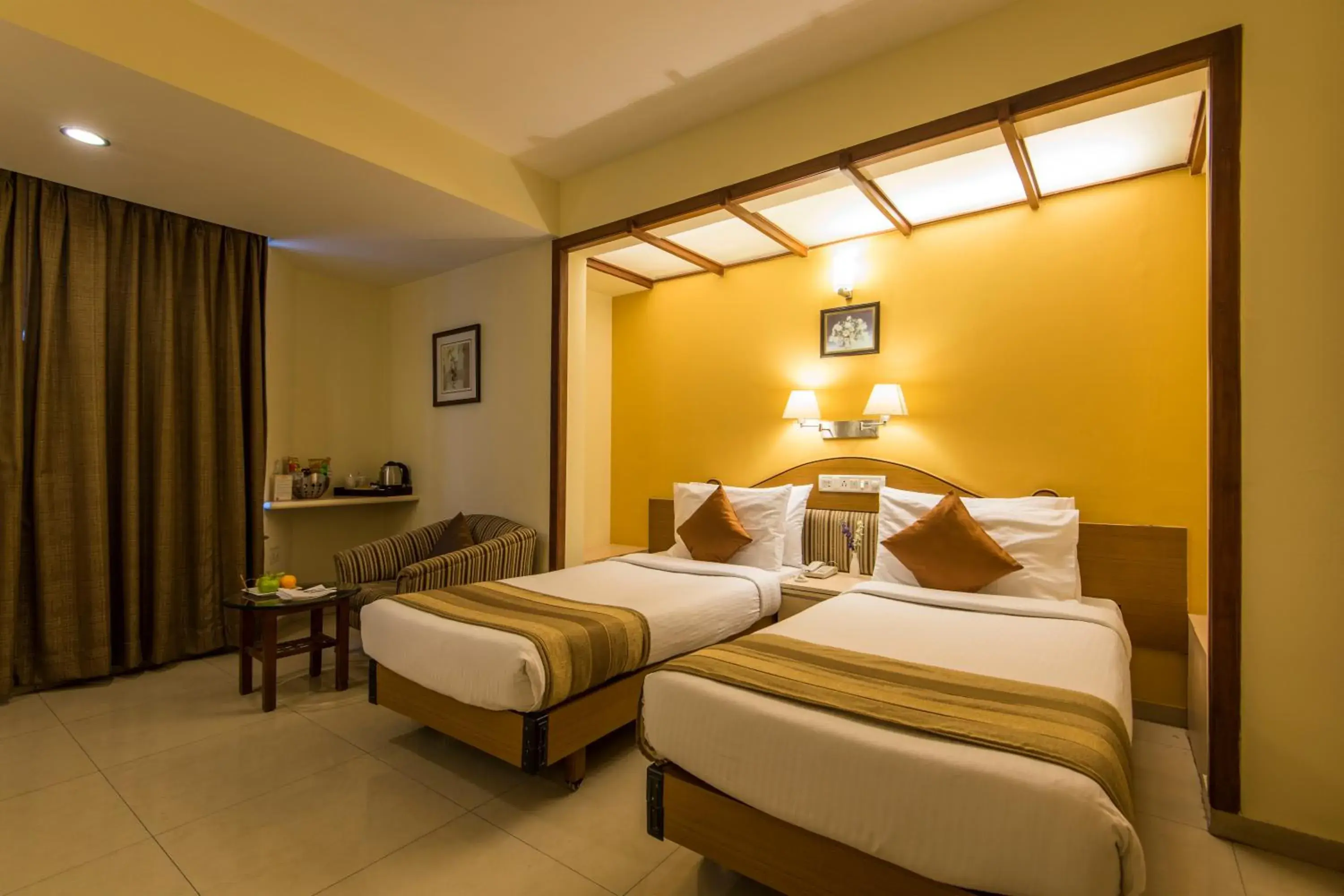 Bed in Hotel Park Central Koregaon Park Bed in Hotel Park Central Koregaon Park