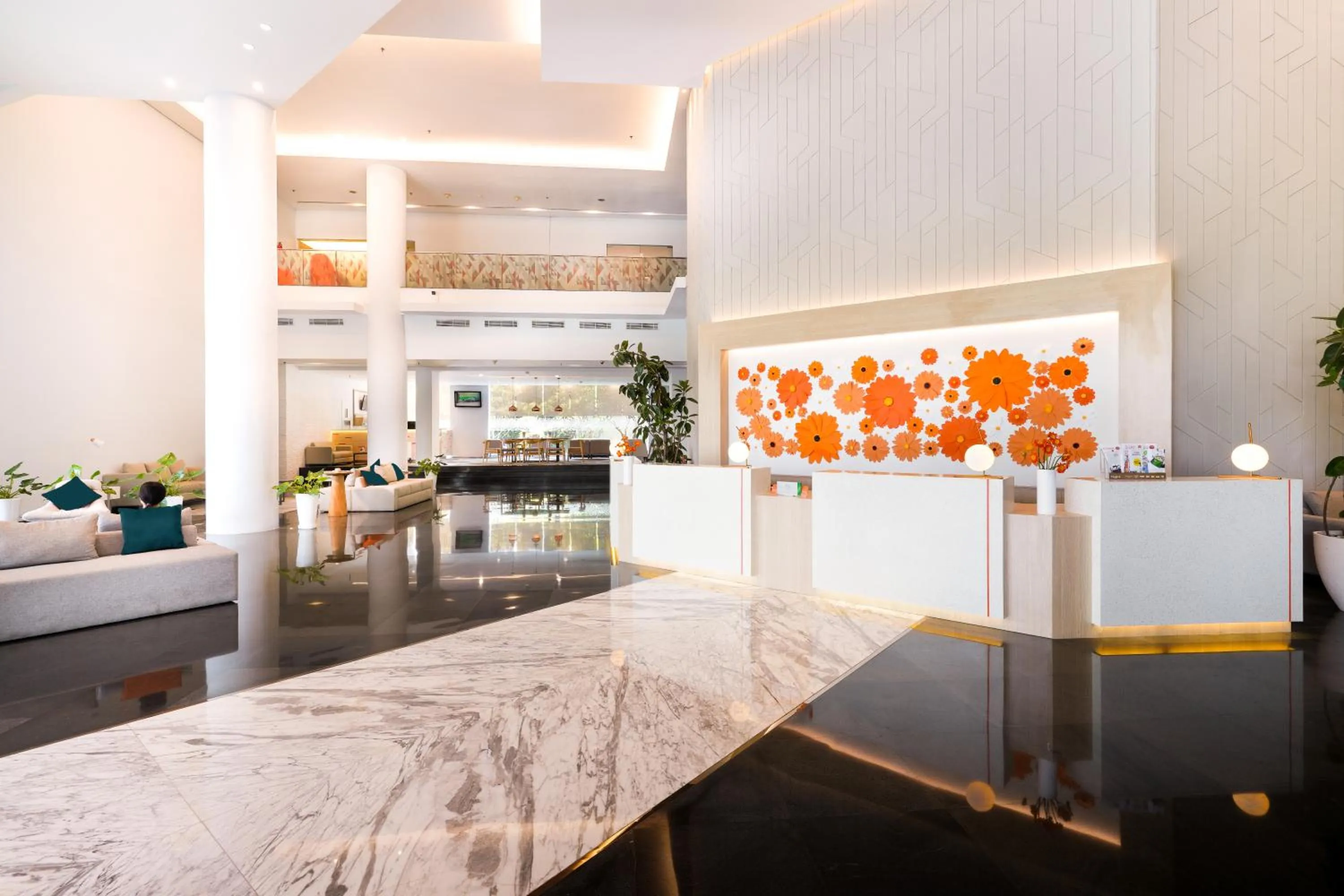 Lobby or reception, Bed in Cityloog Hotel Tebet Jakarta