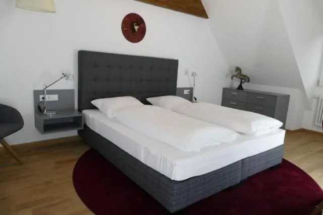 Bed in Hotel Ottheinrich