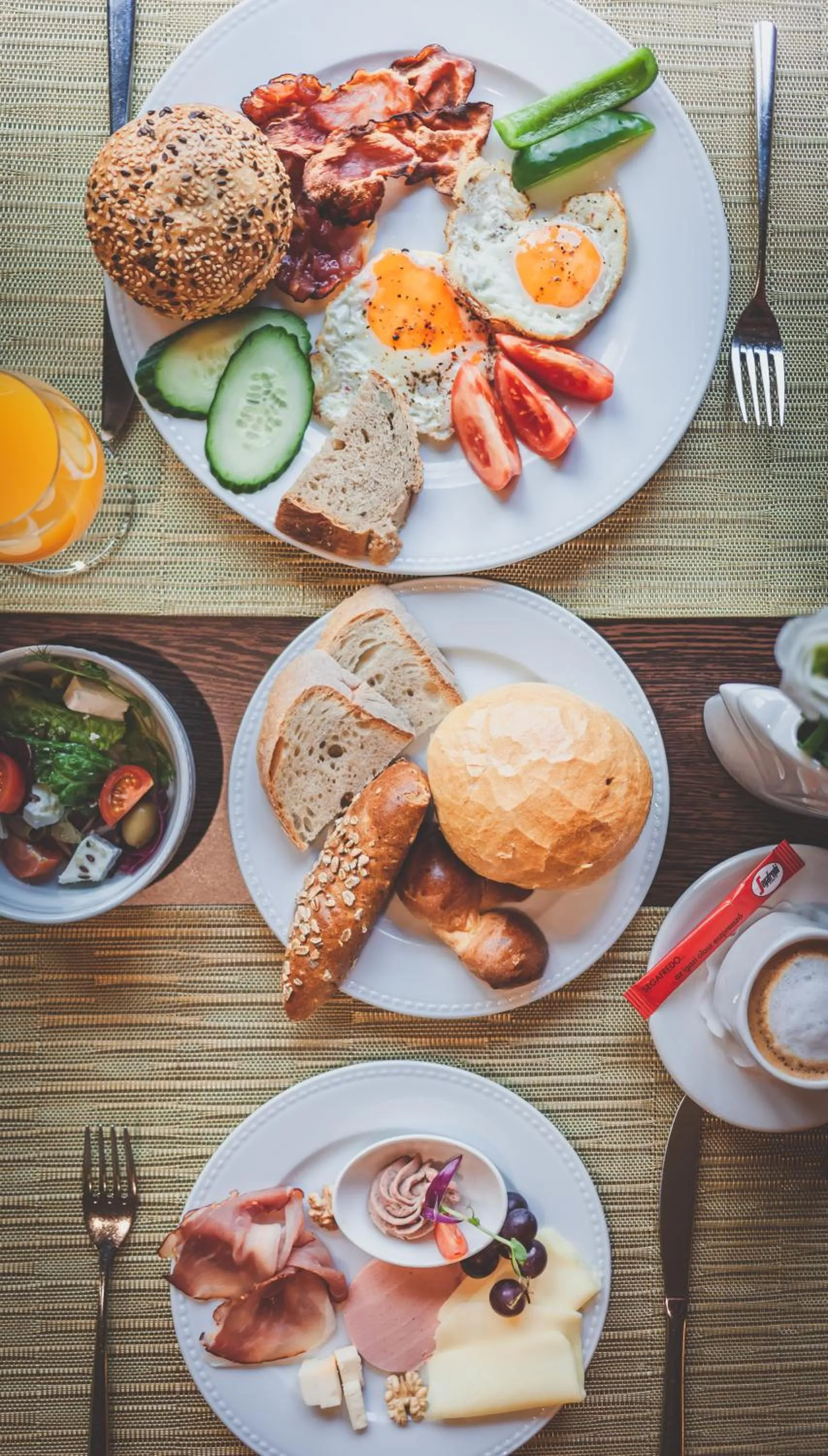 Breakfast in Korona Pension and Restaurant