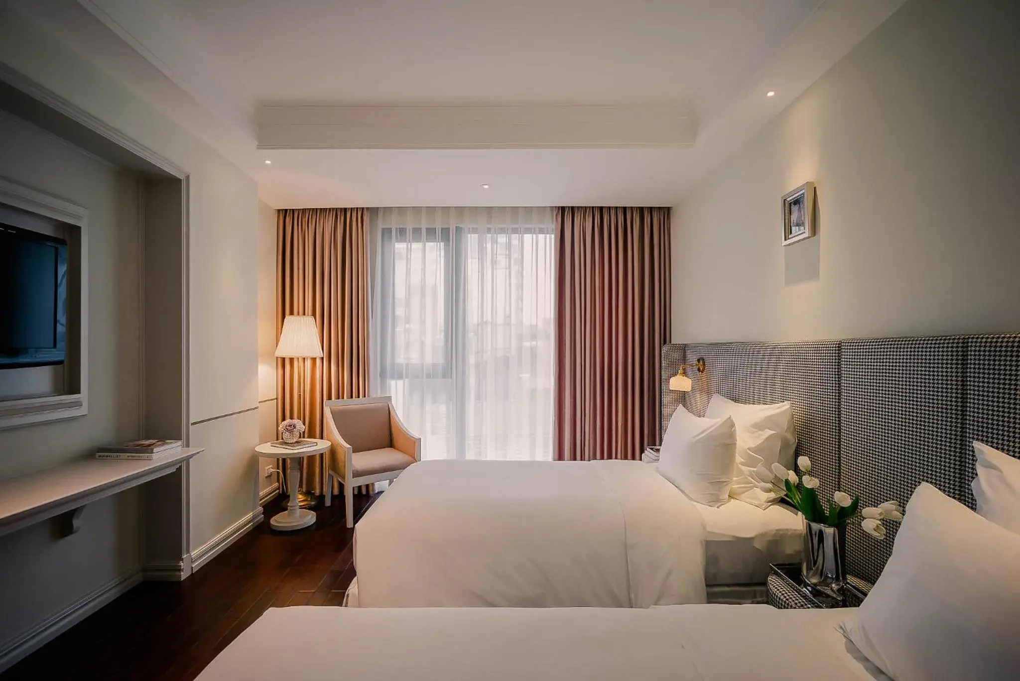 Chic Wing Twin Room in Le Jardin Hotel Haute Couture Chic Wing Twin Room in Le Jardin Hotel Haute Couture