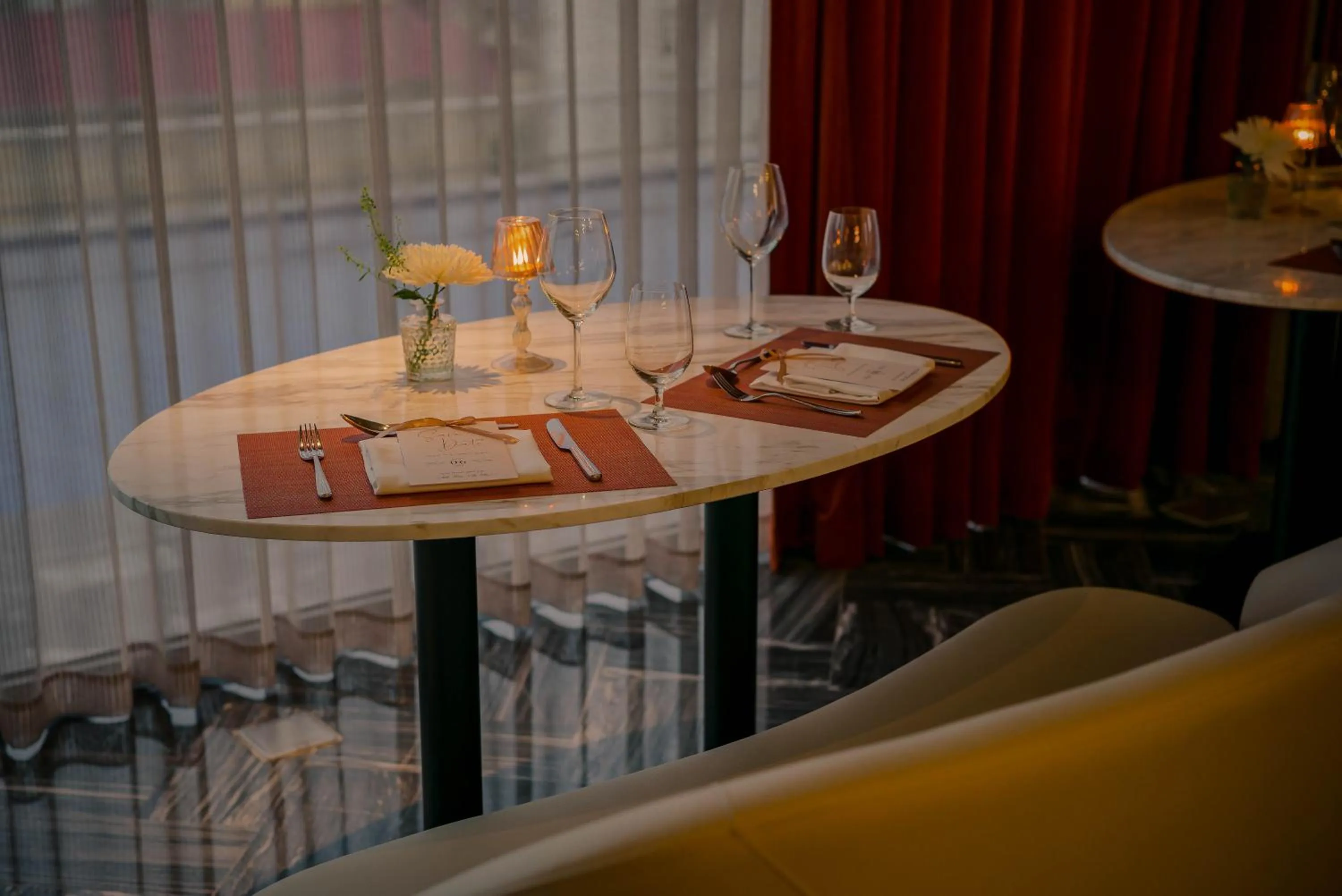 Restaurant/places to eat in Le Jardin Hotel Haute Couture