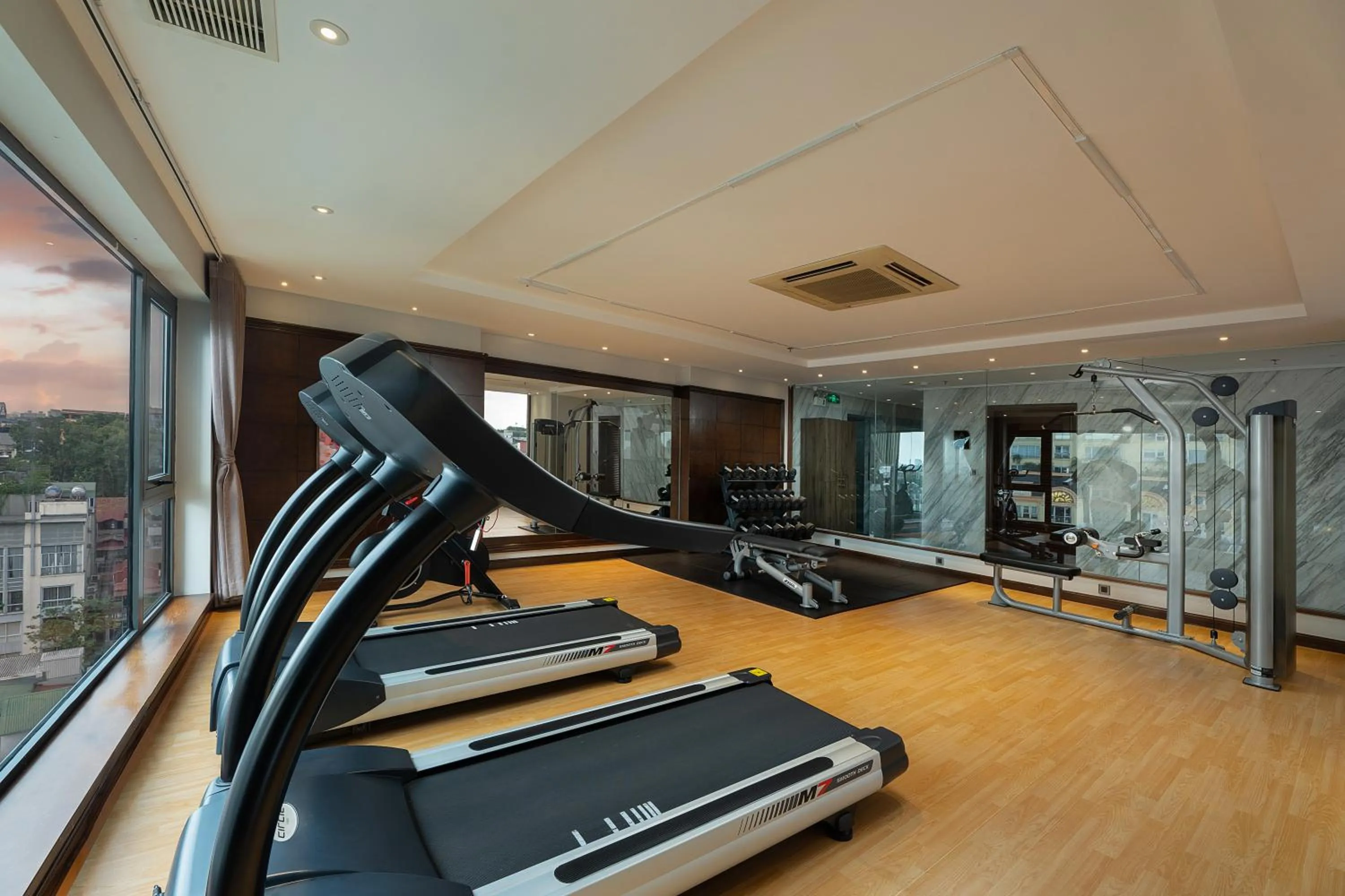 Fitness centre/facilities in Le Jardin Hotel Haute Couture