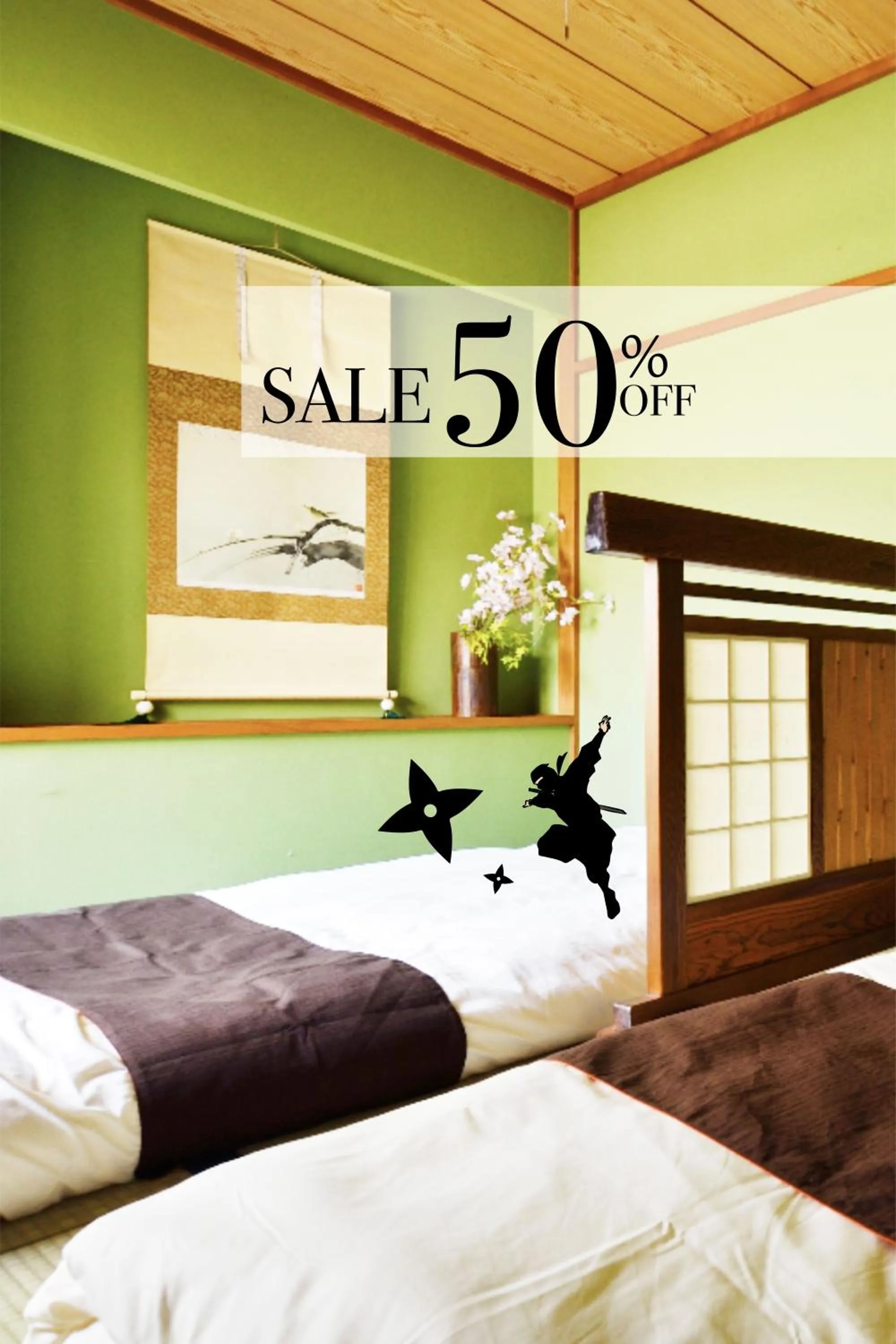 Bed in City Hotel Universal Studios Japan