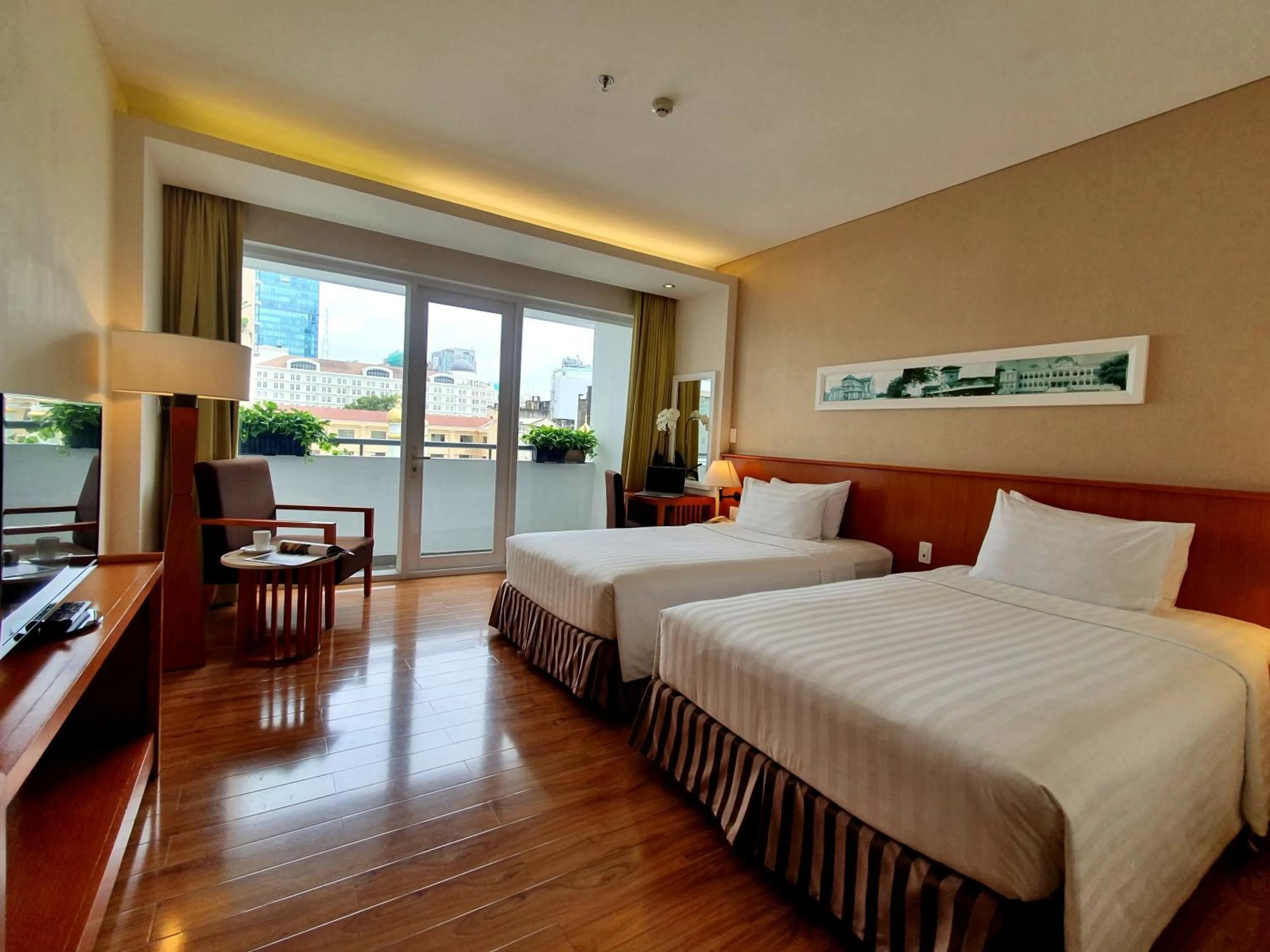 Bedroom, Bed in Saigon Hotel