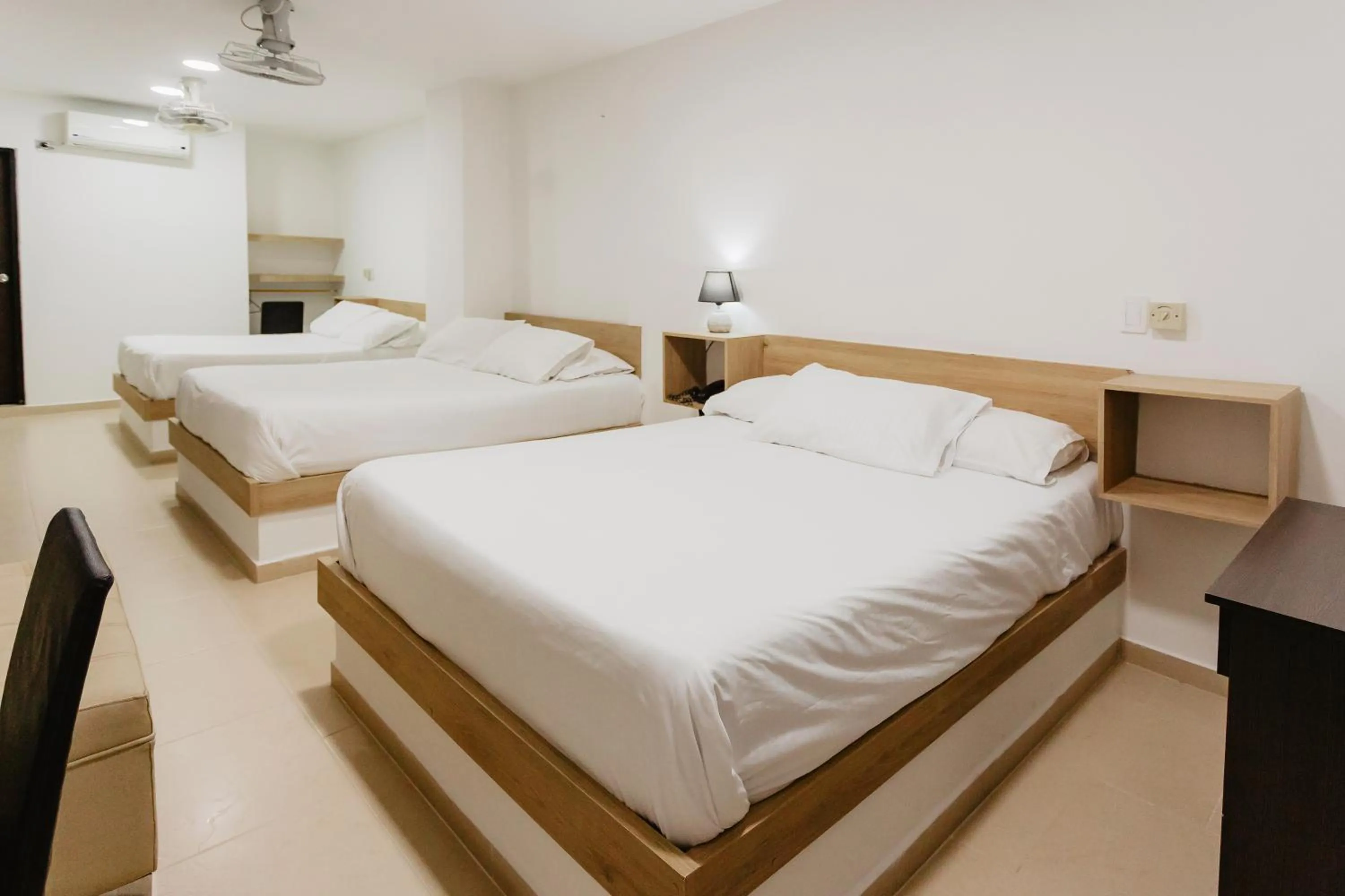 Bed in Hotel Plataneras Plaza