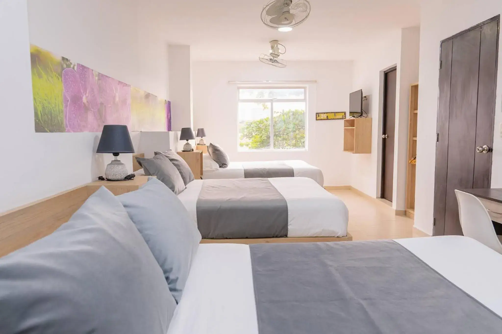 Basic Triple Room in Hotel Plataneras Plaza Basic Triple Room in Hotel Plataneras Plaza