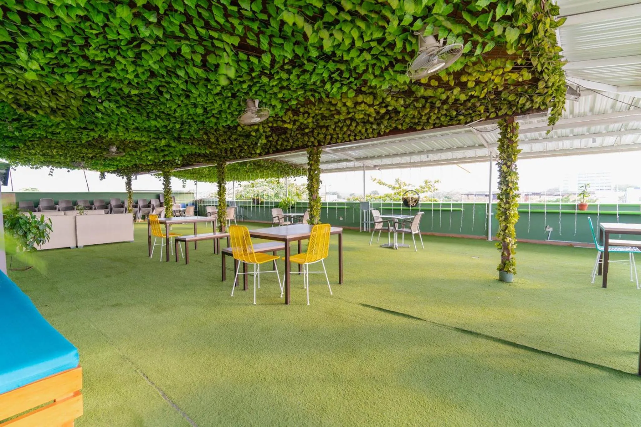 Restaurant/places to eat in Hotel Plataneras Plaza