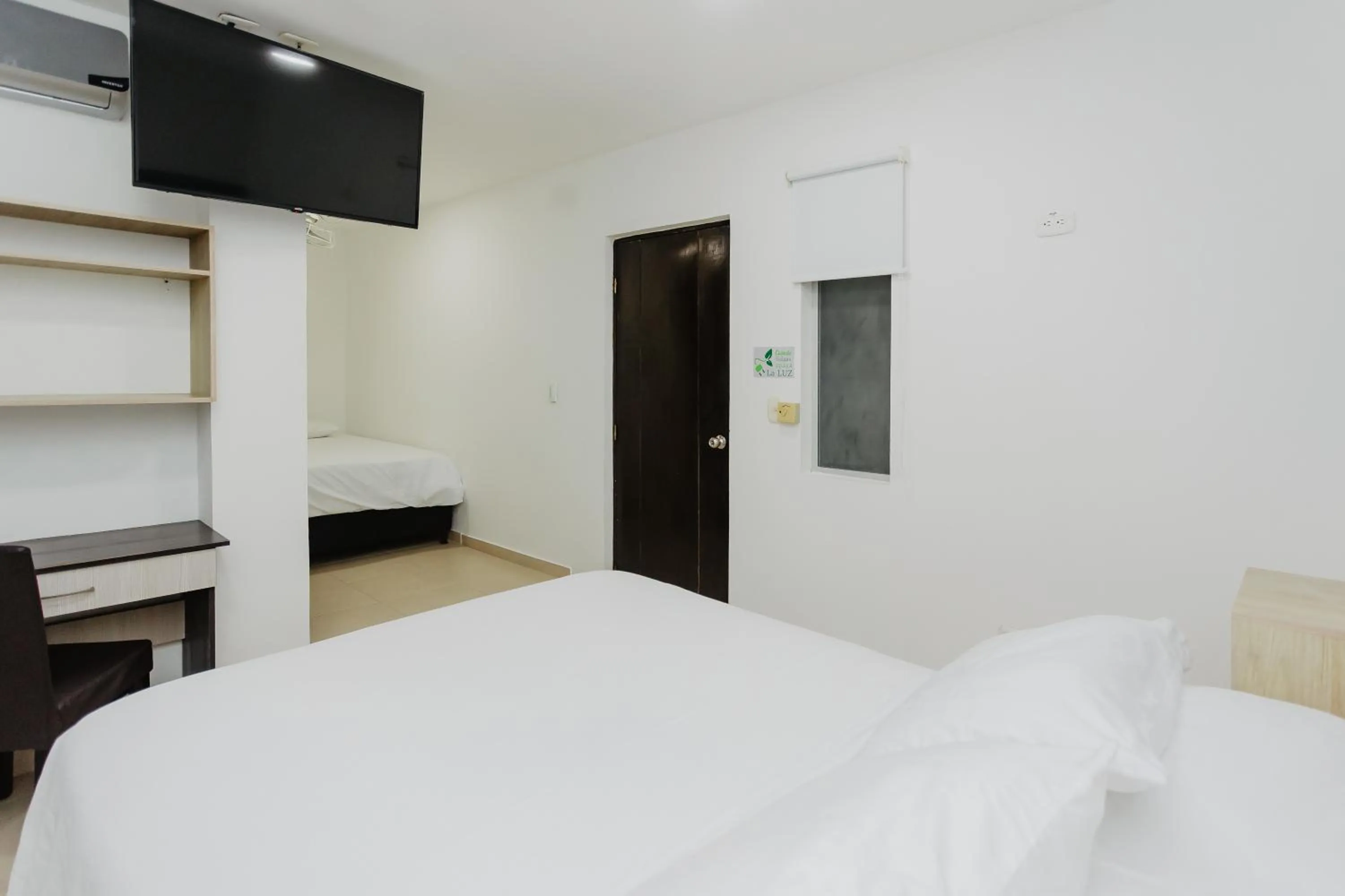 Bed in Hotel Plataneras Plaza