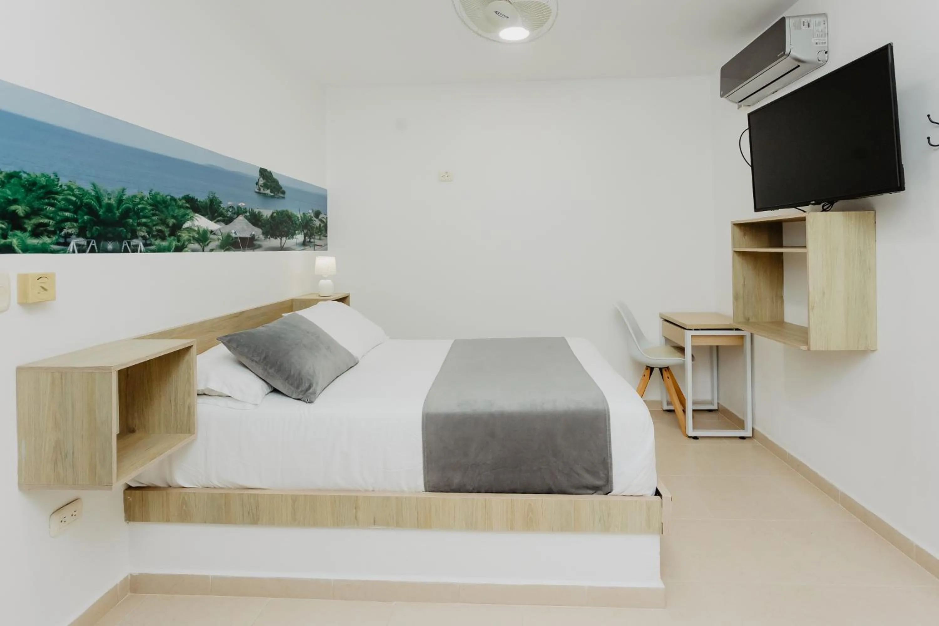 Bed in Hotel Plataneras Plaza