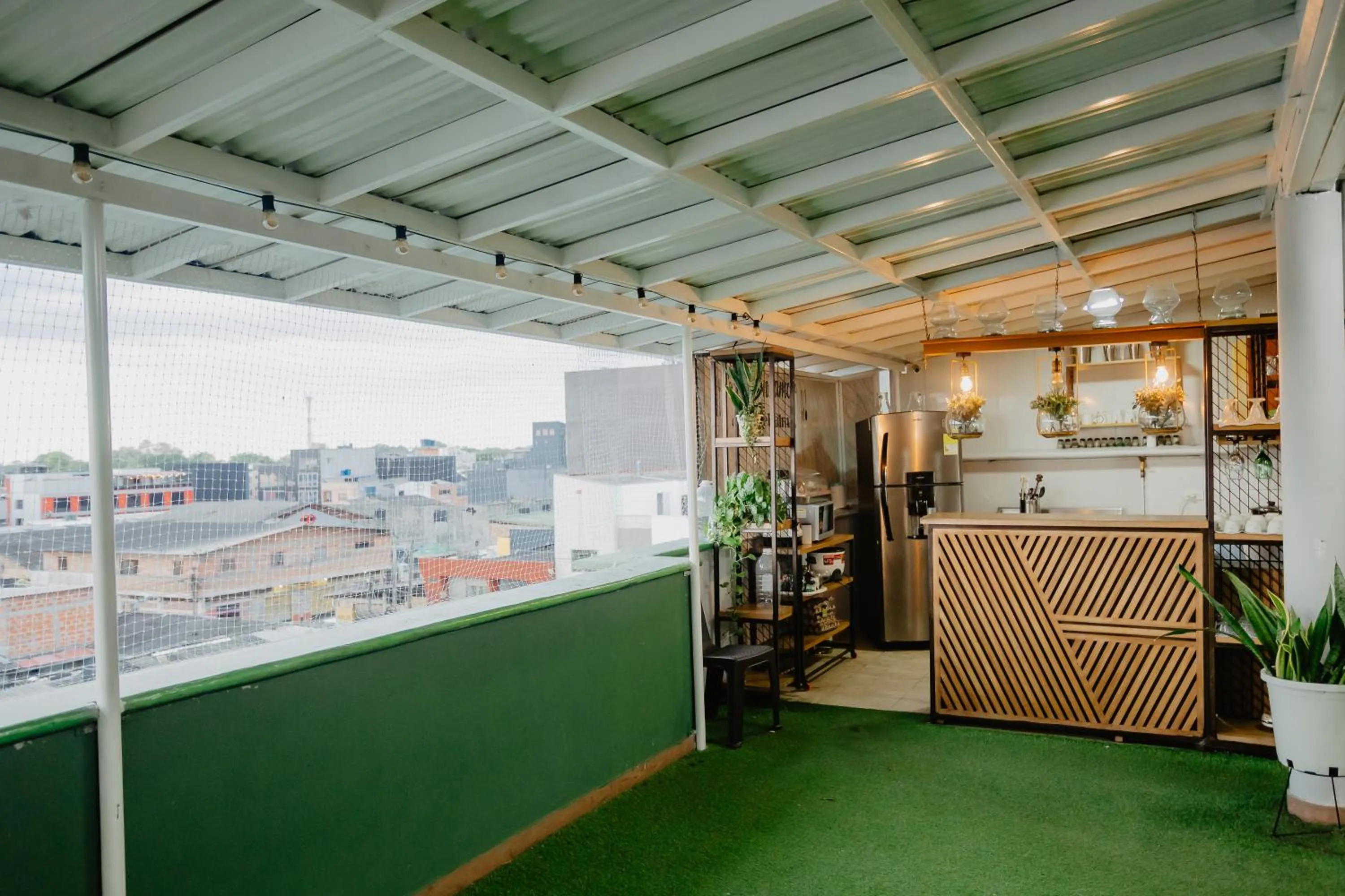 Kitchen or kitchenette in Hotel Plataneras Plaza