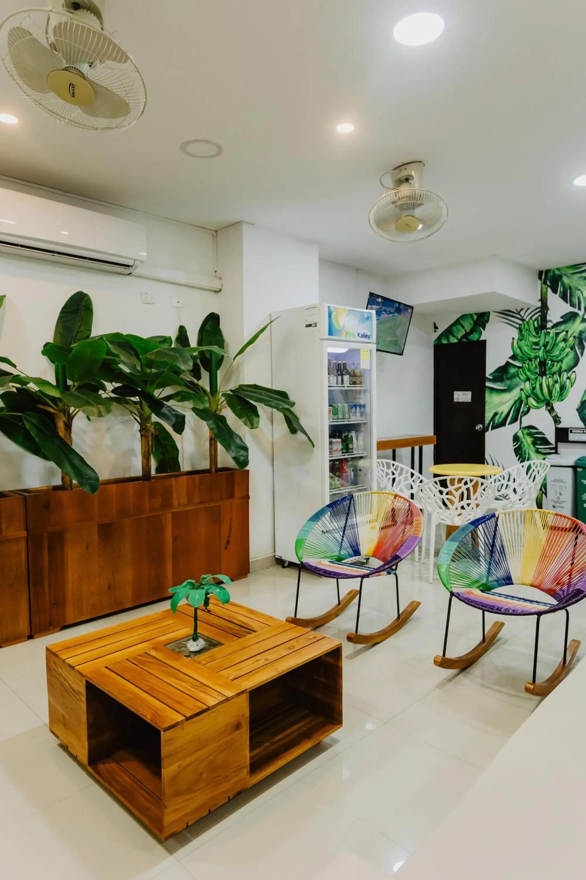 Living room in Hotel Plataneras Plaza