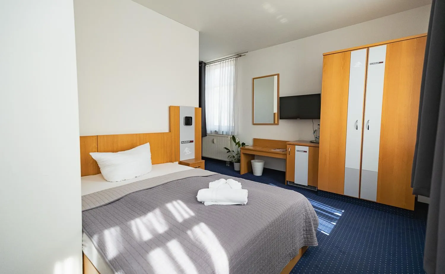 Bed in Outdoor Inn Sporthotel Steinach