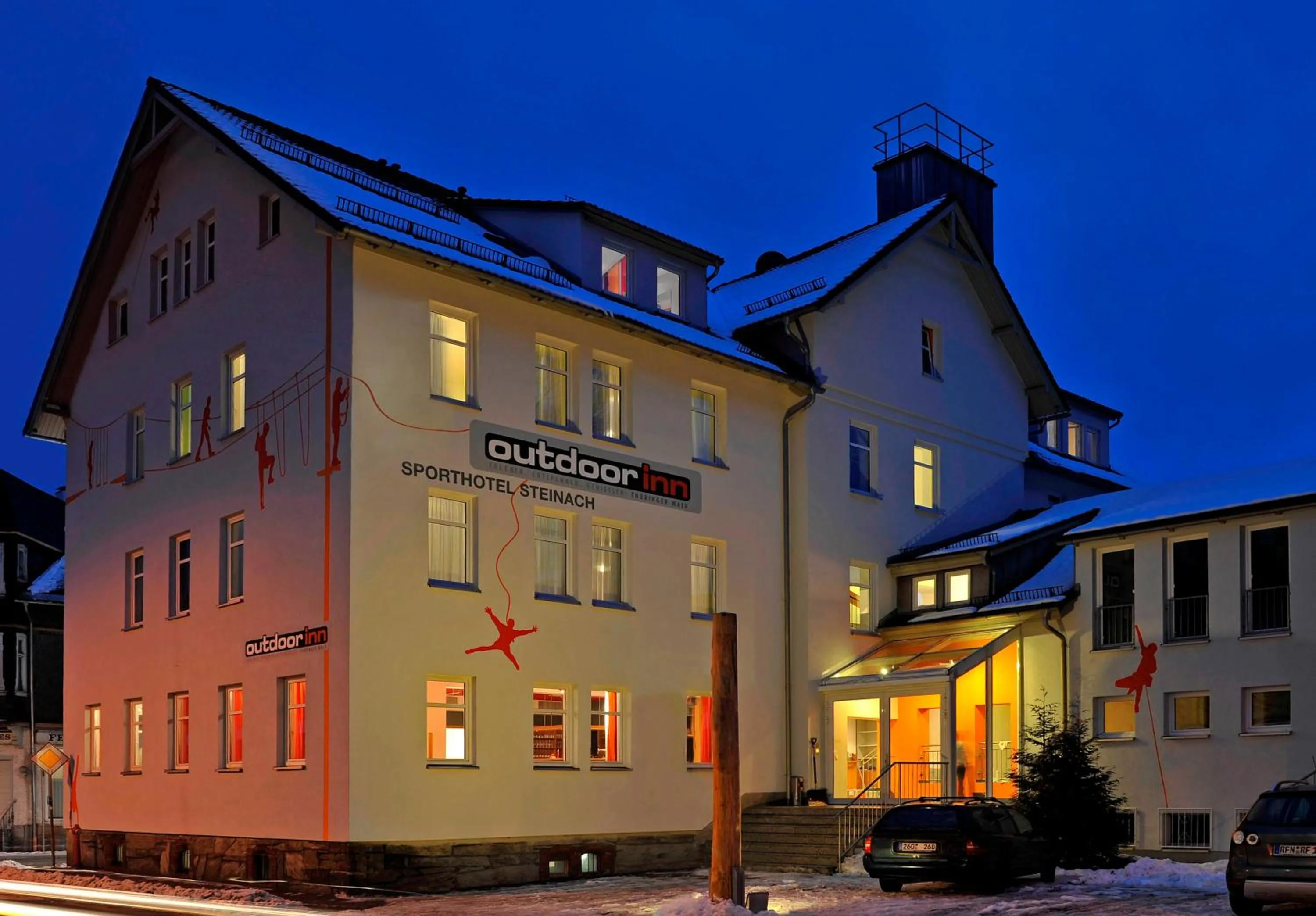 Property building in Outdoor Inn Sporthotel Steinach
