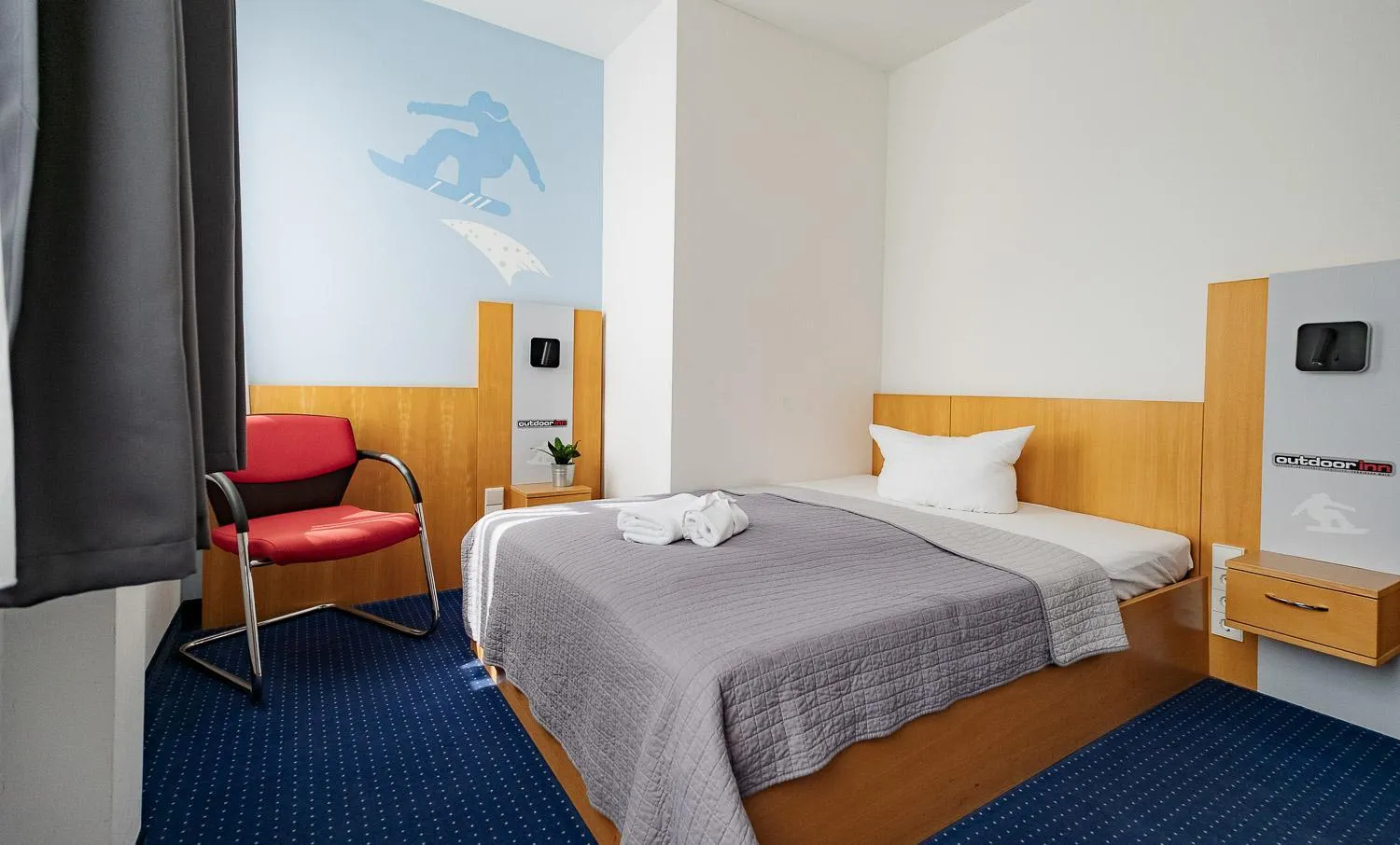 Bed in Outdoor Inn Sporthotel Steinach