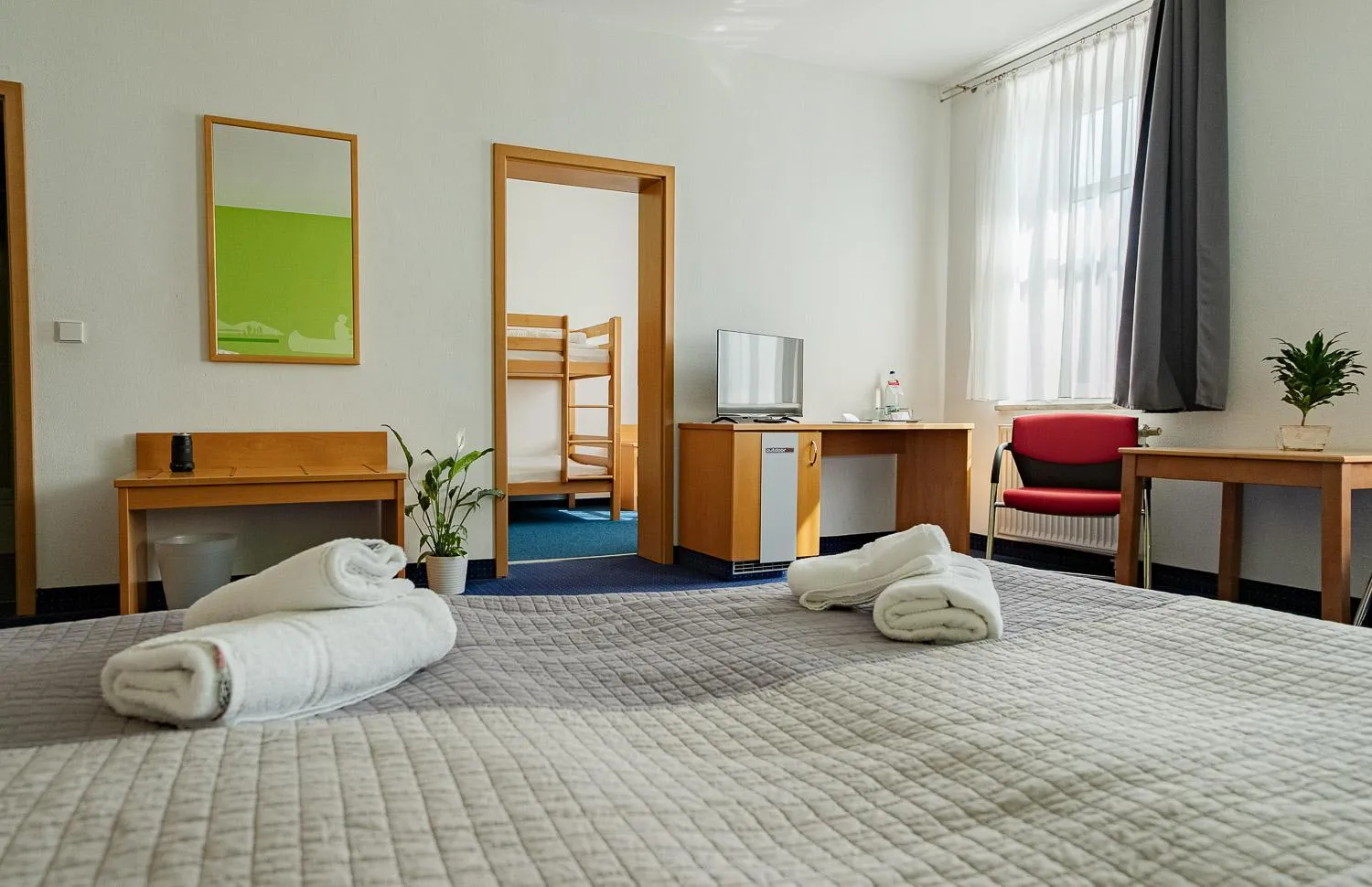 Bed in Outdoor Inn Sporthotel Steinach