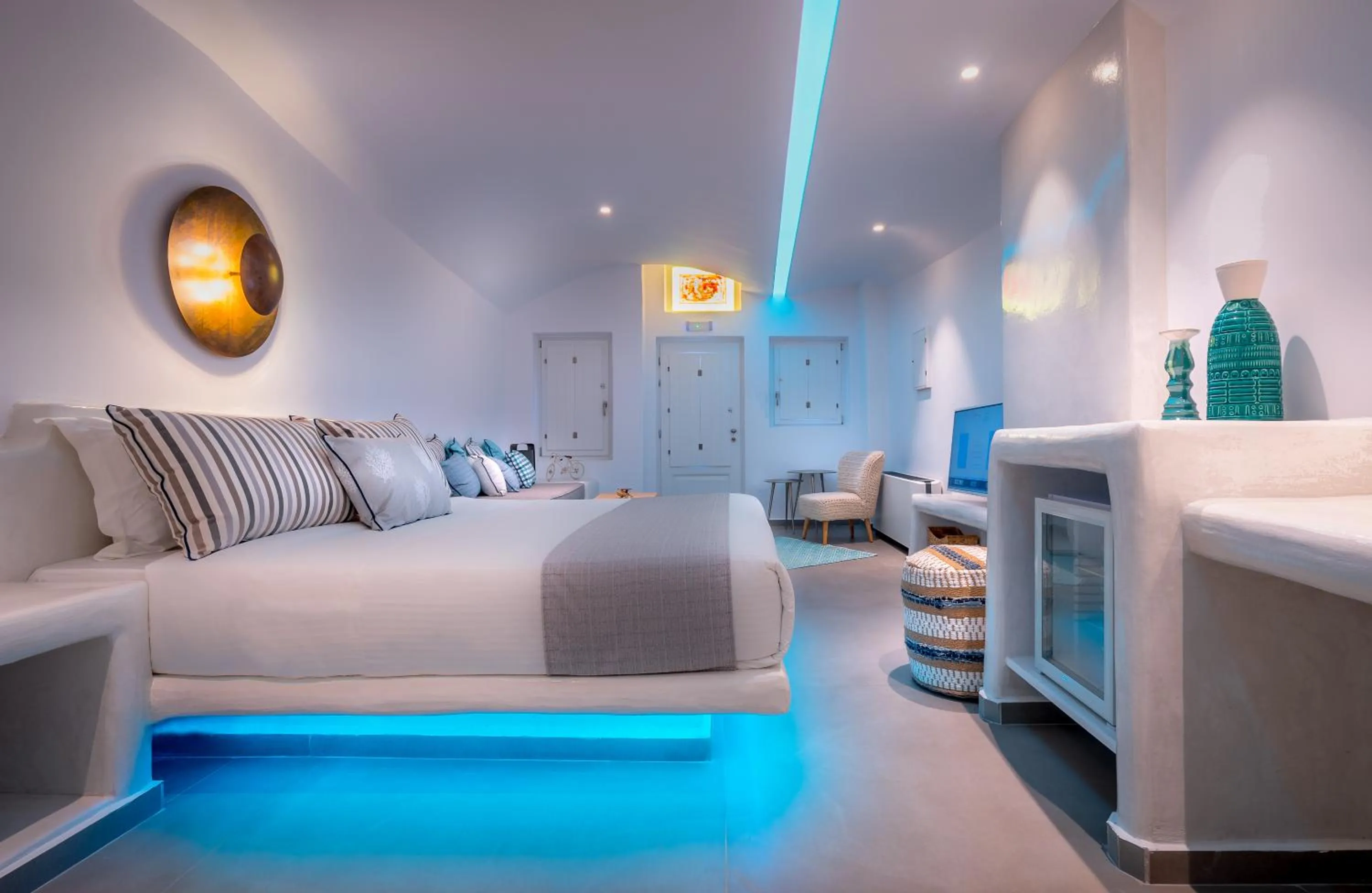 Bed in Secret Legend Suites