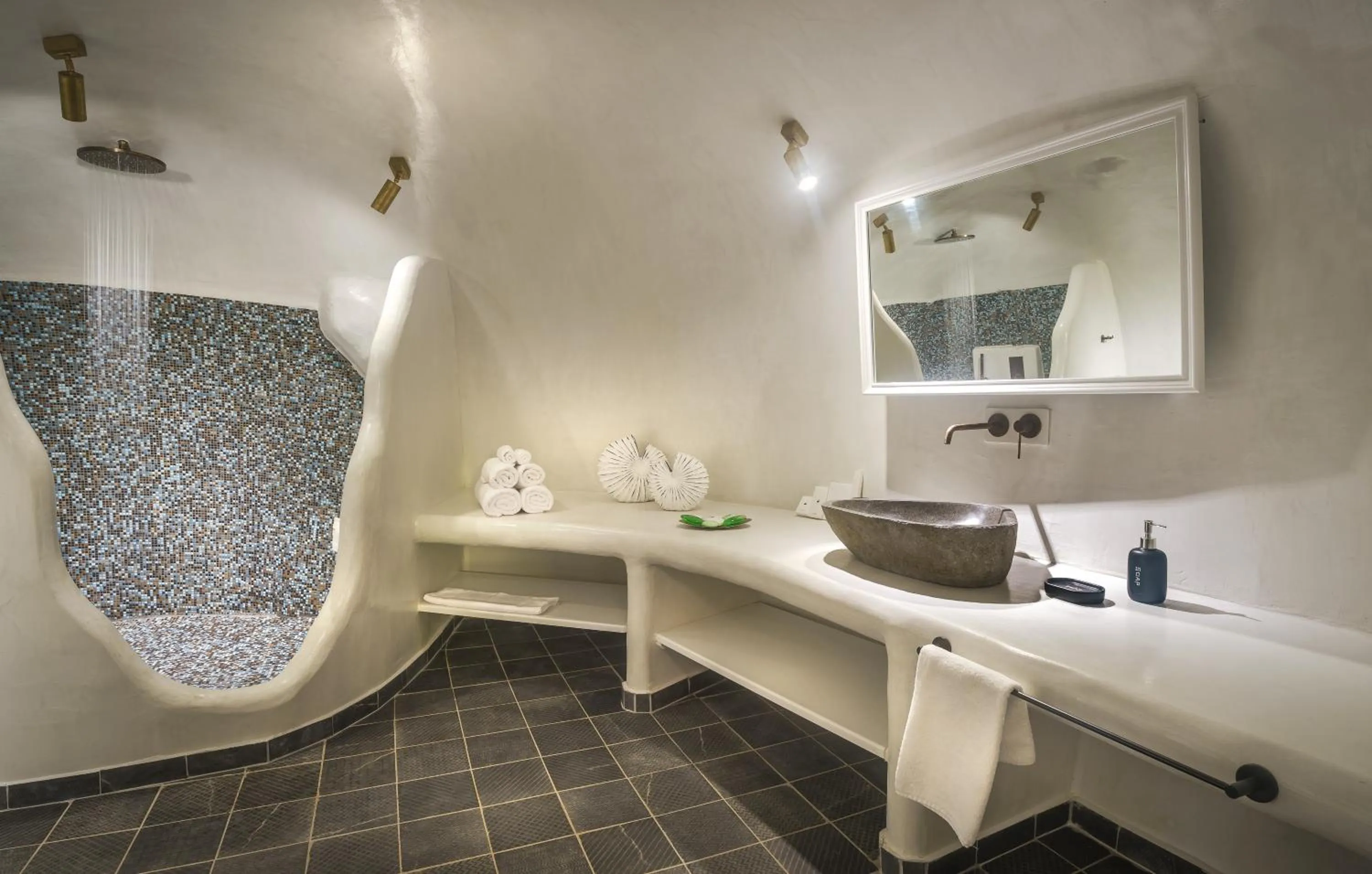 Bathroom in Secret Legend Suites