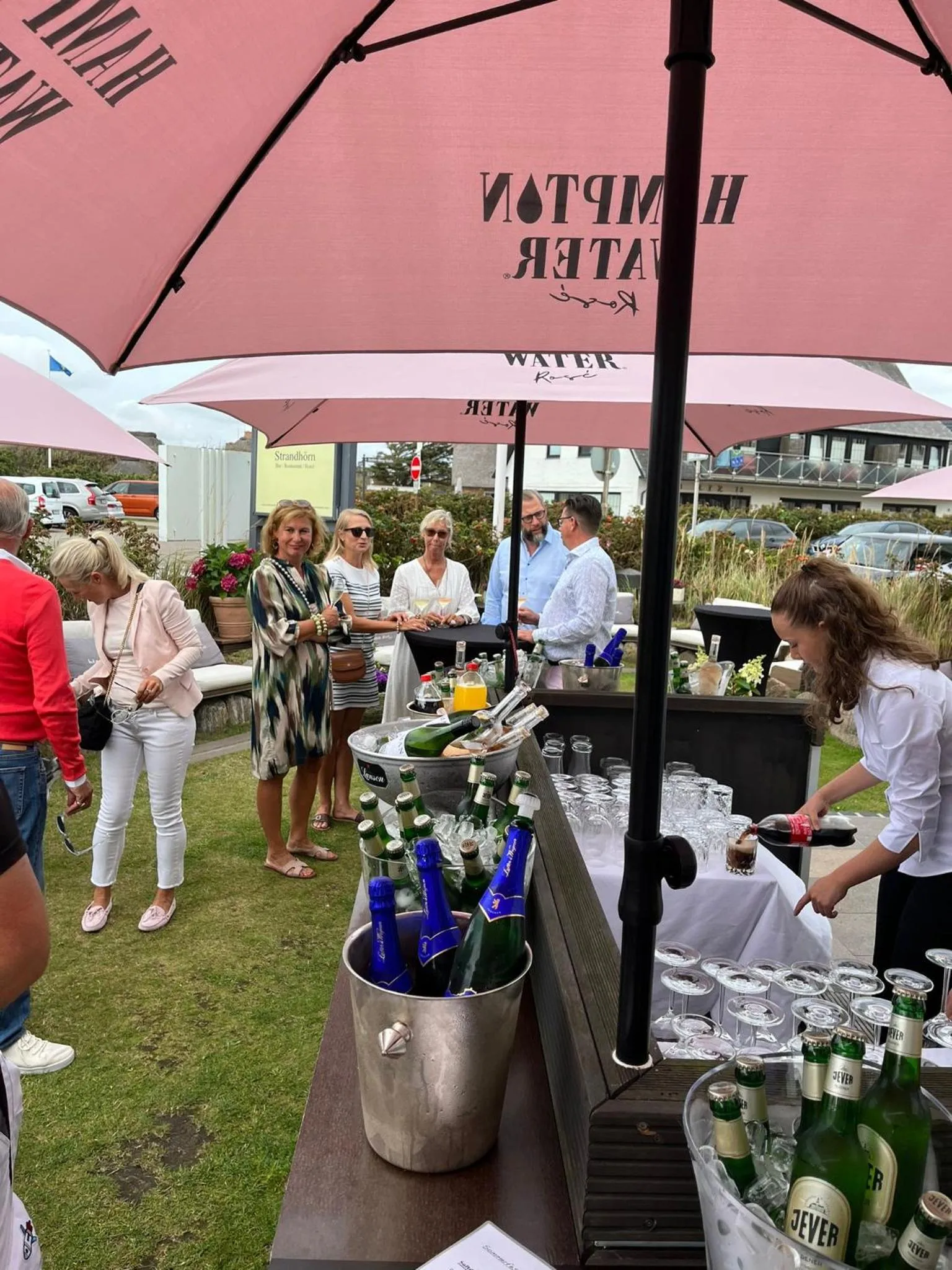 group of guests in Hotel Strandhörn