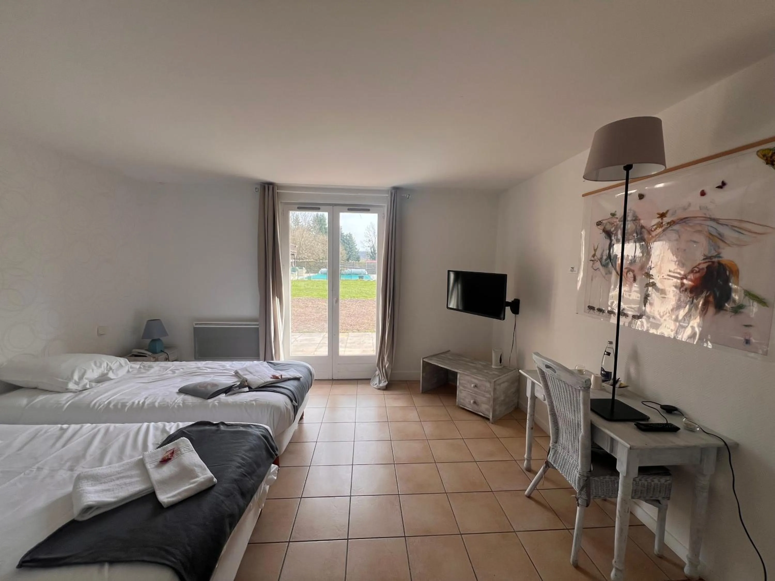 Bed in Golf Hotel de la Carte