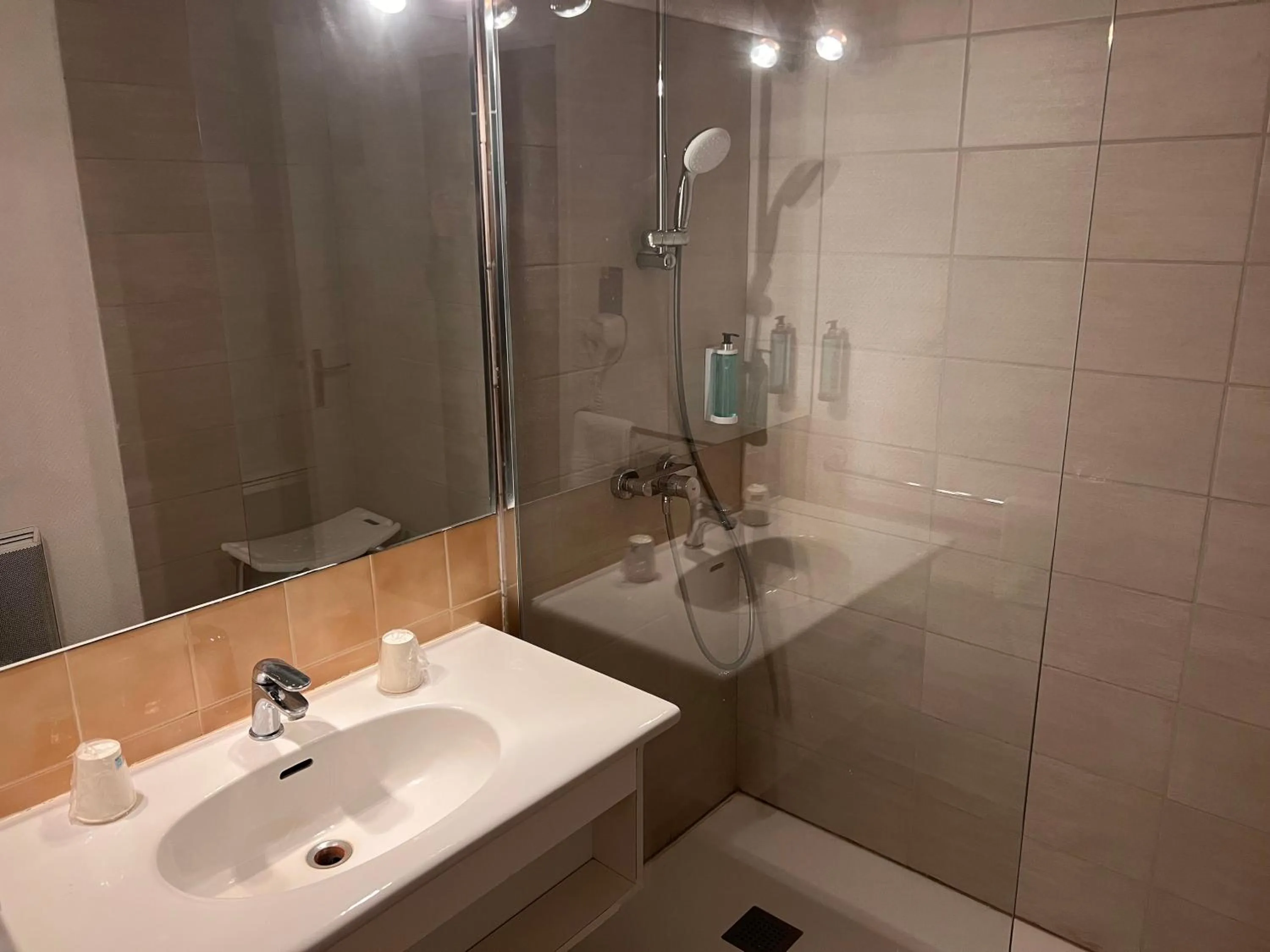 Shower in Golf Hotel de la Carte