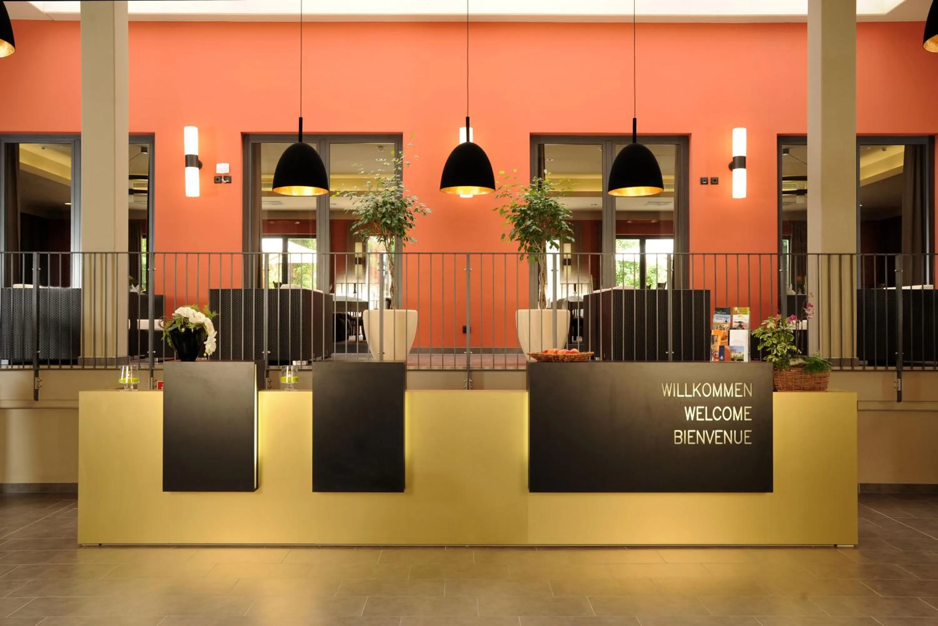 Lobby or reception in Schlosshotel Blankenburg