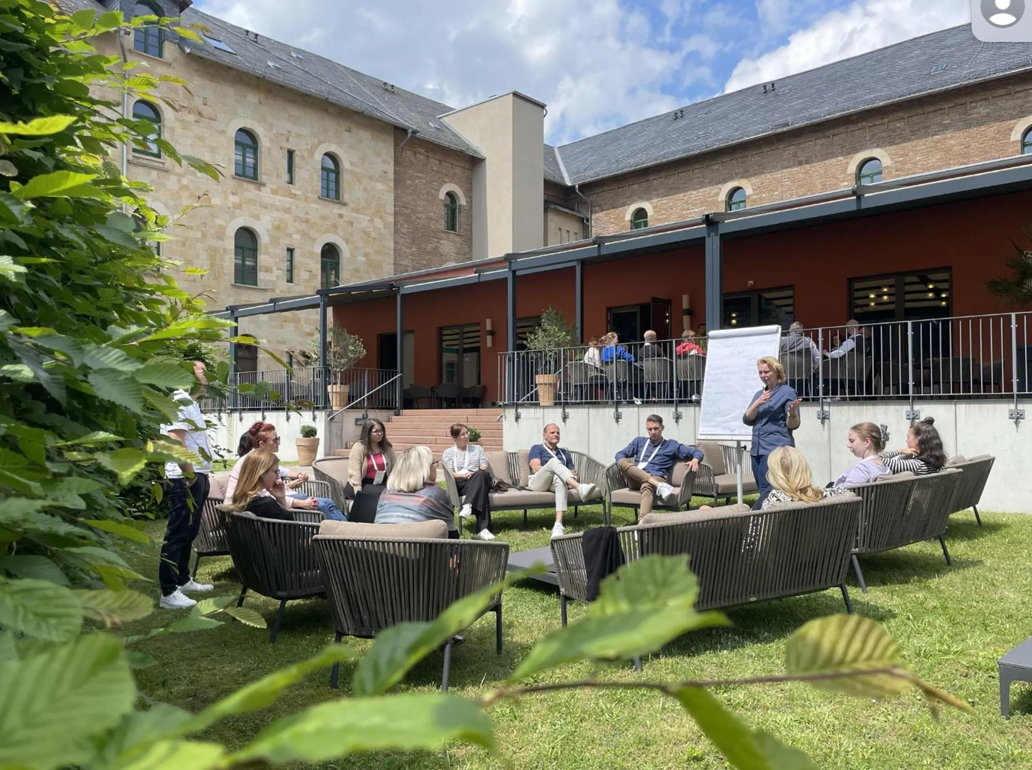 Garden in Schlosshotel Blankenburg