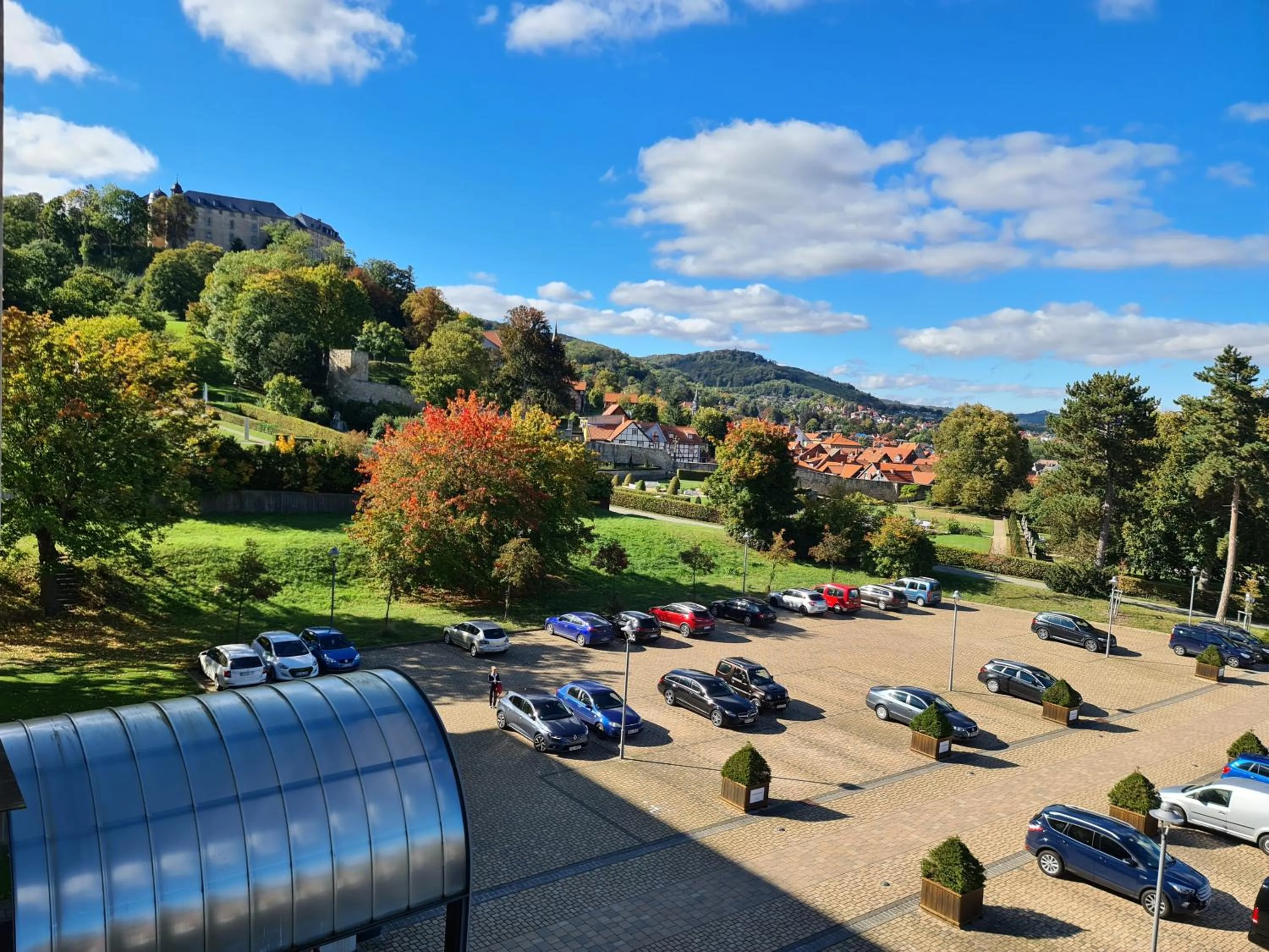 Parking in Schlosshotel Blankenburg