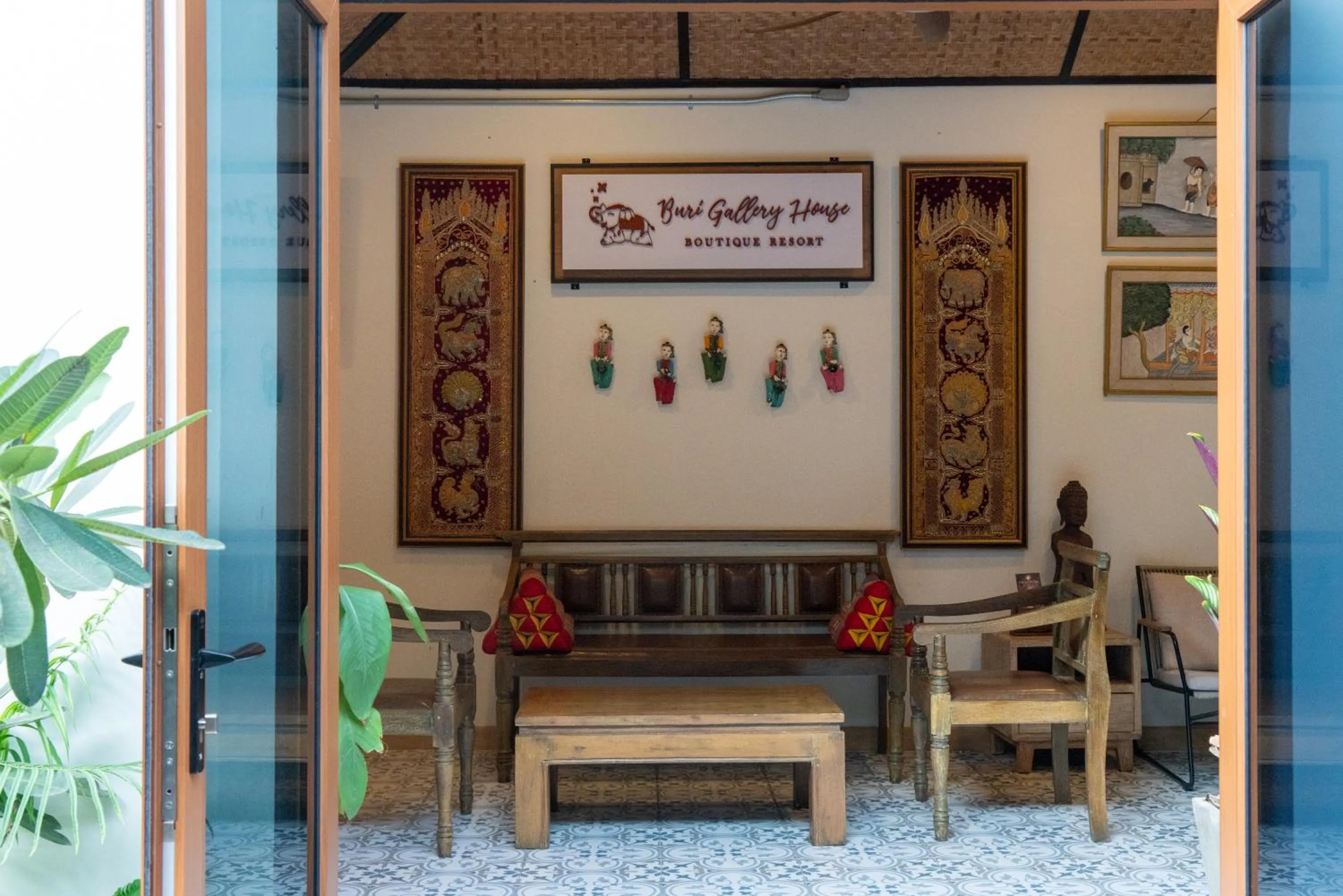 Lobby or reception in Buri Gallery House