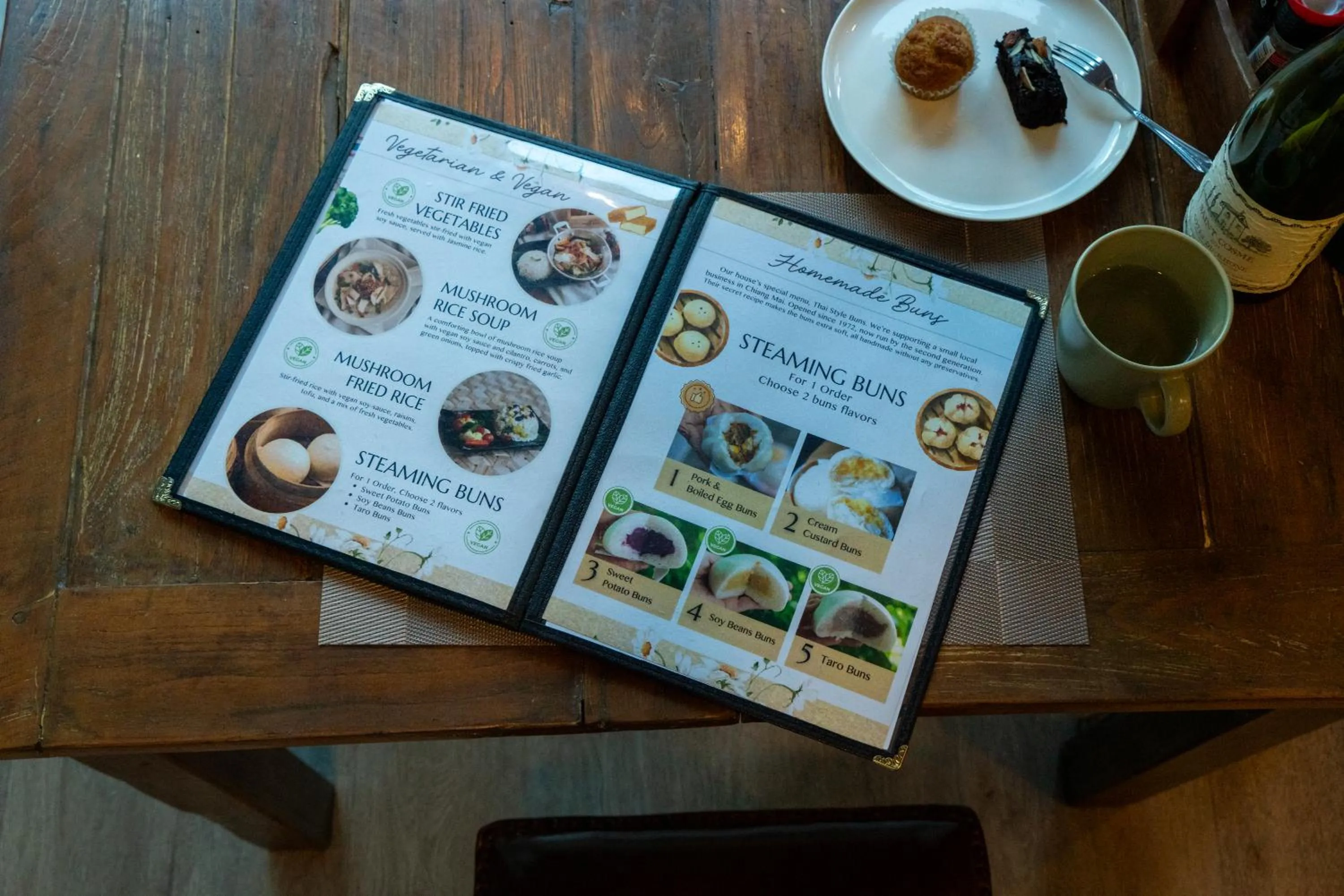 Asian breakfast in Buri Gallery House