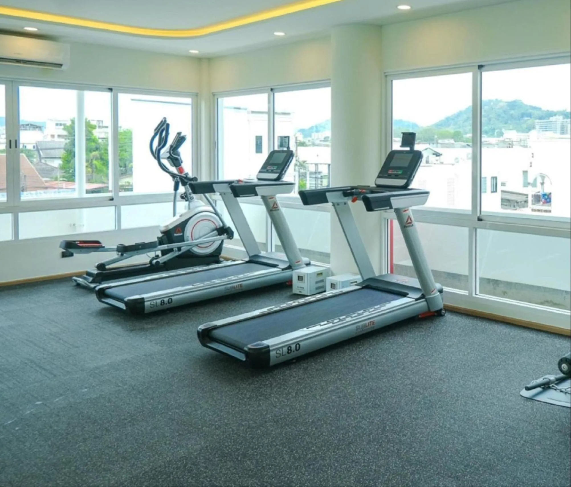 Fitness centre/facilities in Hotel Midtown Ratsada