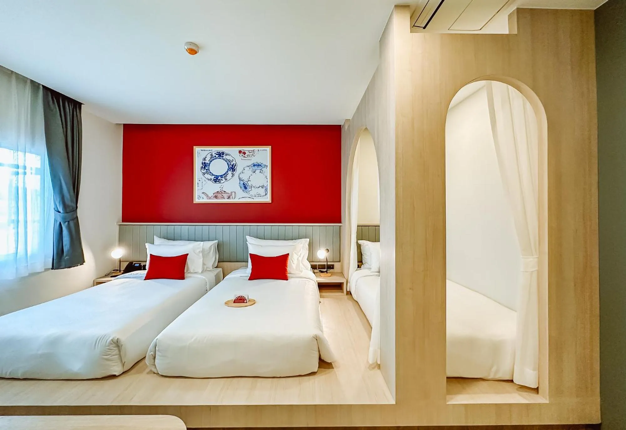 Bed in Hotel Midtown Ratsada