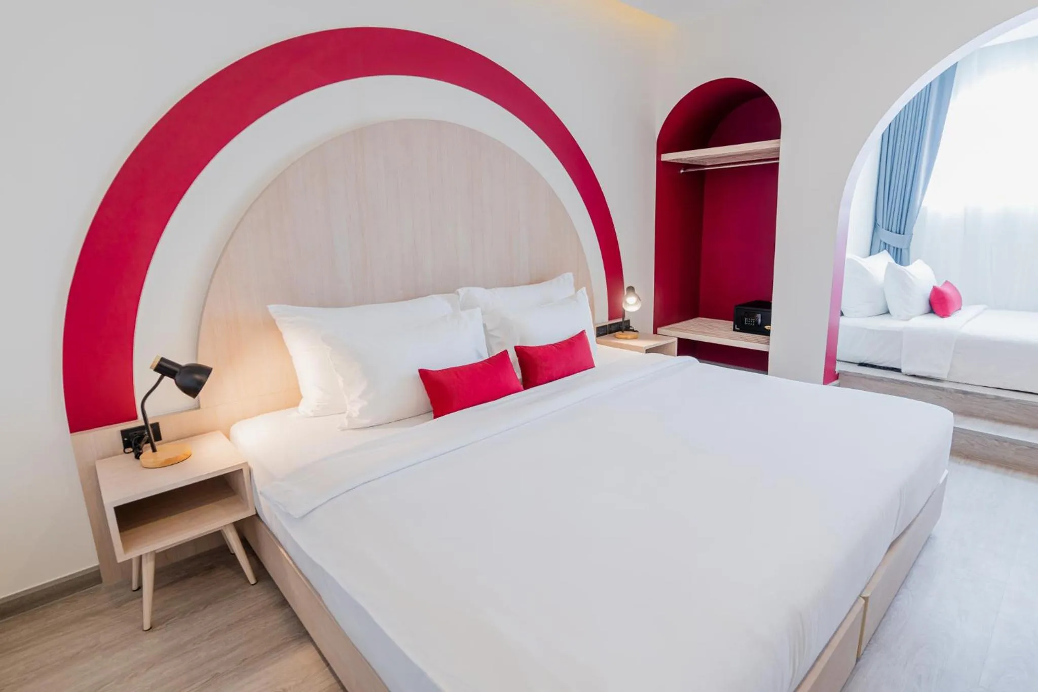 Bed in Hotel Midtown Ratsada