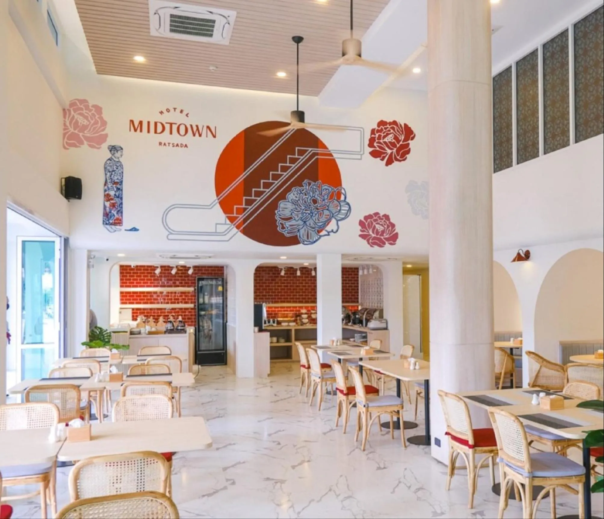 Restaurant/places to eat in Hotel Midtown Ratsada