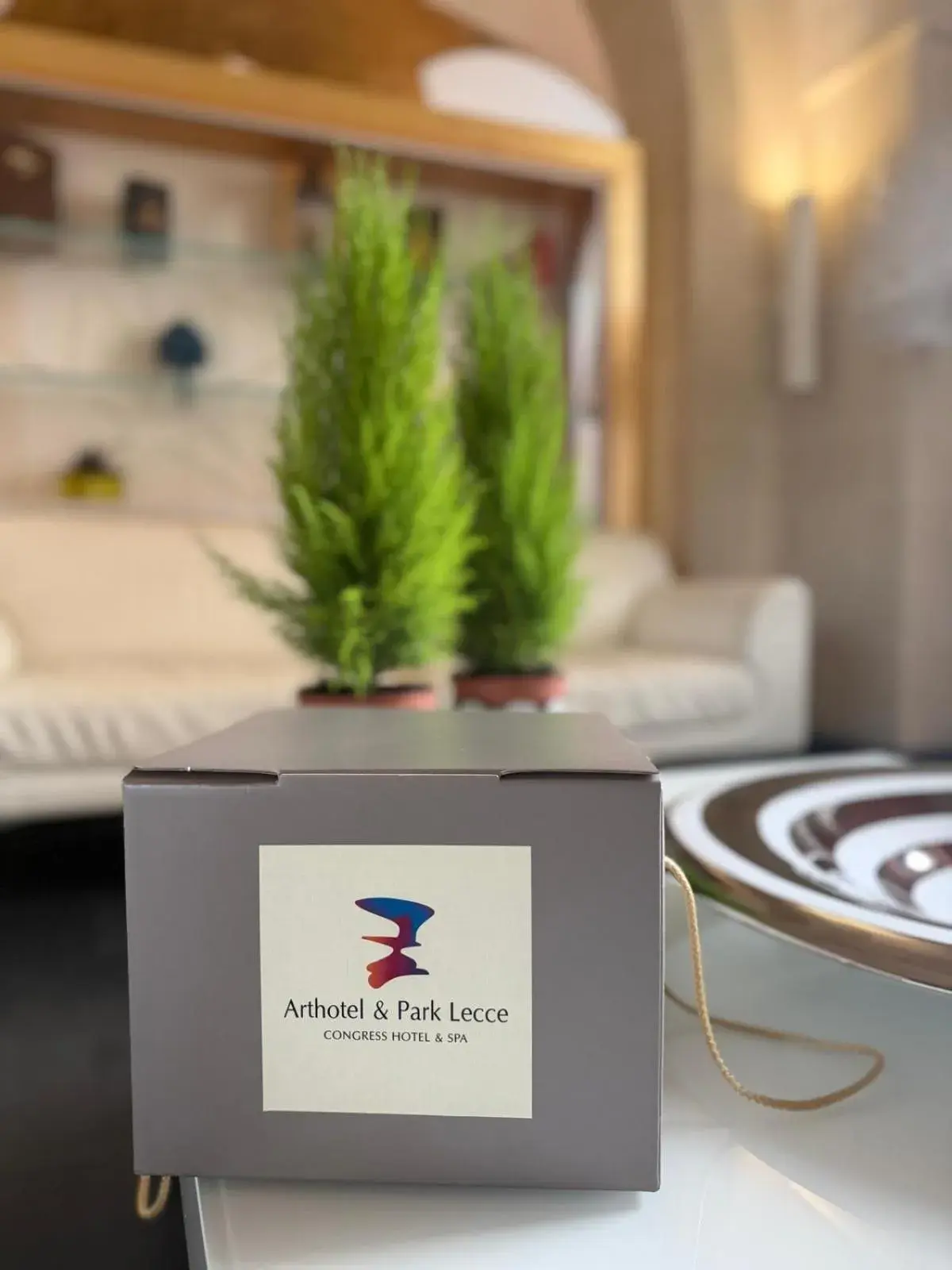 Lobby or reception, Bed in Arthotel & Park Lecce Lobby or reception, Bed in Arthotel & Park Lecce