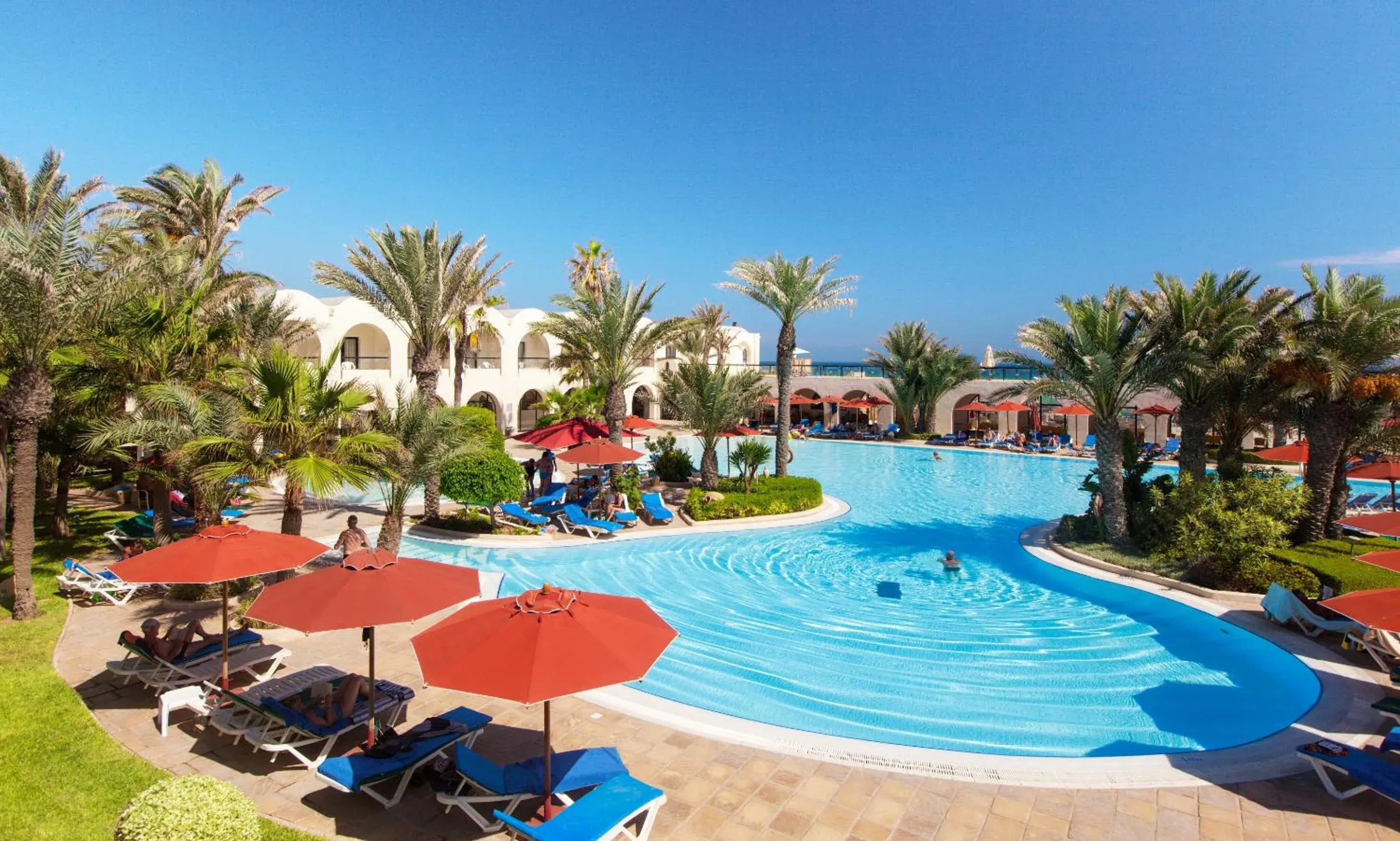 Swimming pool in Sentido Djerba Beach Swimming pool in Sentido Djerba Beach