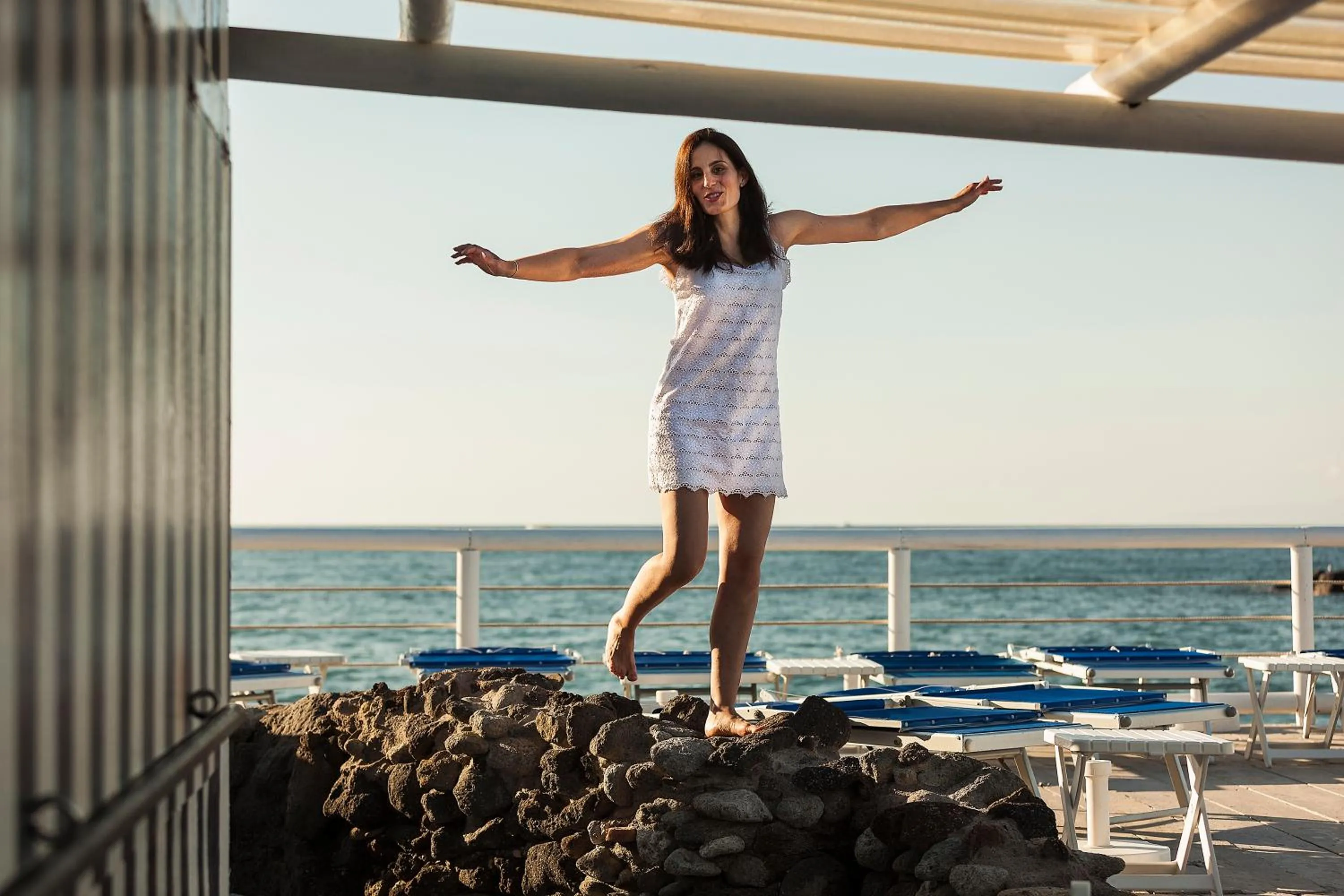 Beach in Grand Hotel Il Moresco