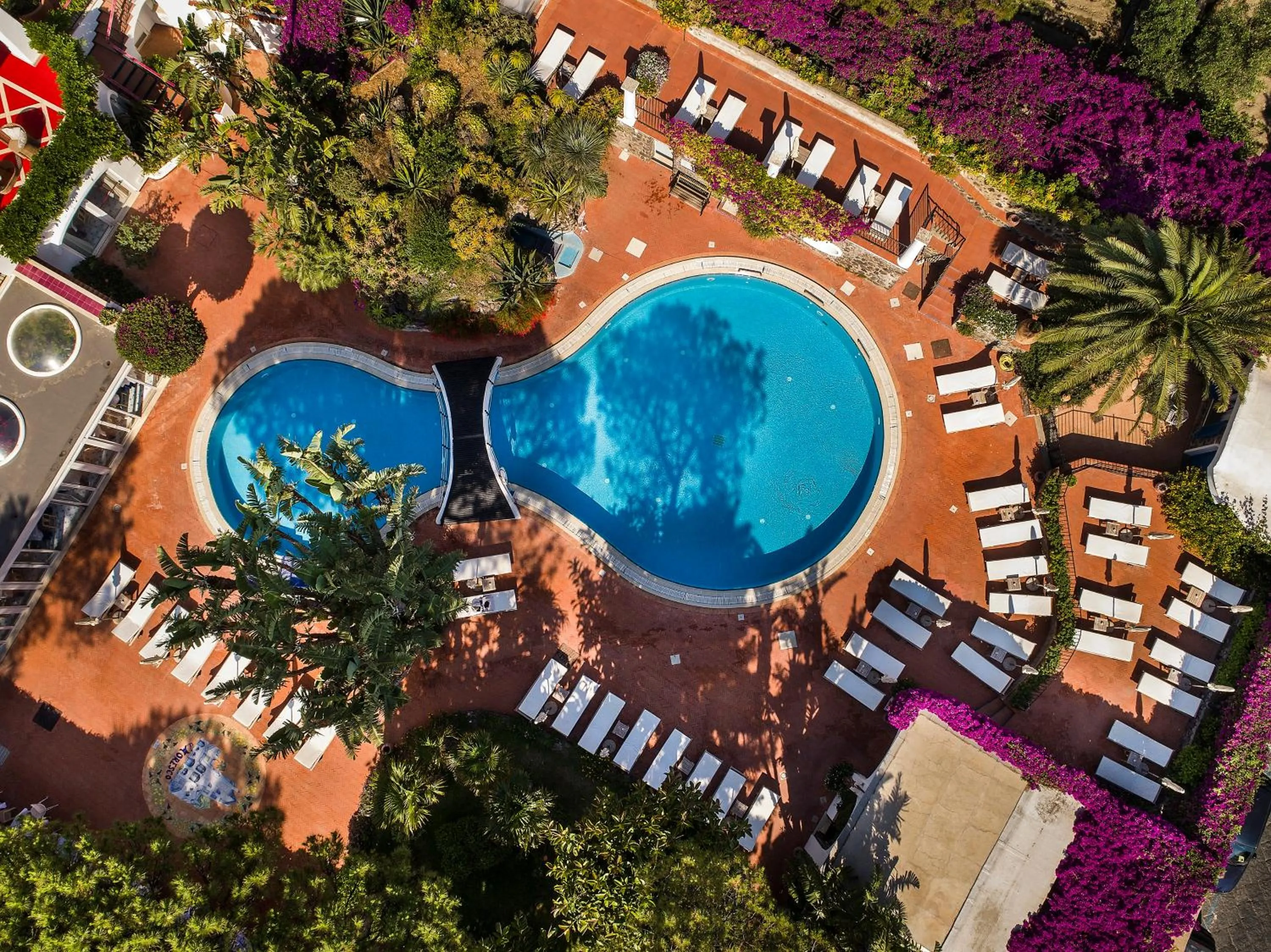 Garden in Grand Hotel Il Moresco