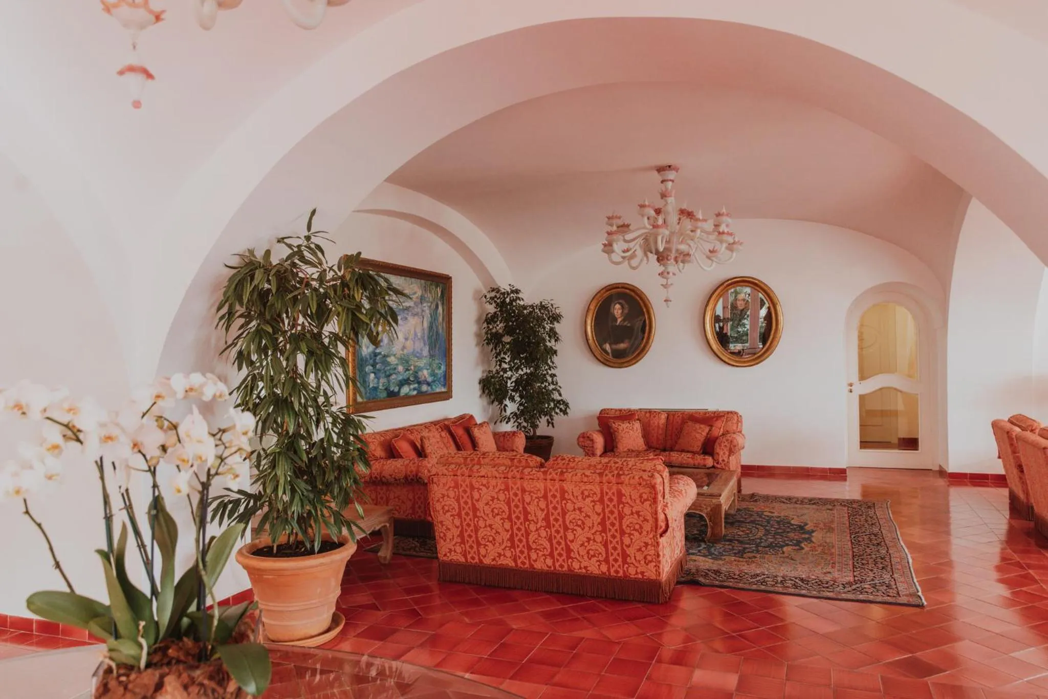 Lobby or reception in Grand Hotel Il Moresco