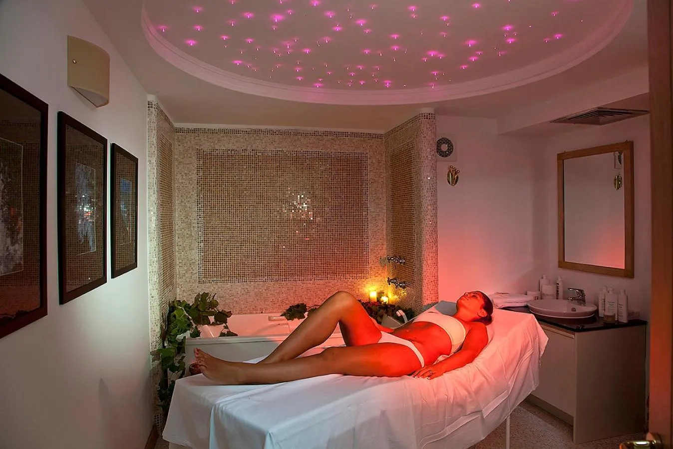 Spa and wellness centre/facilities in Grand Hotel Il Moresco