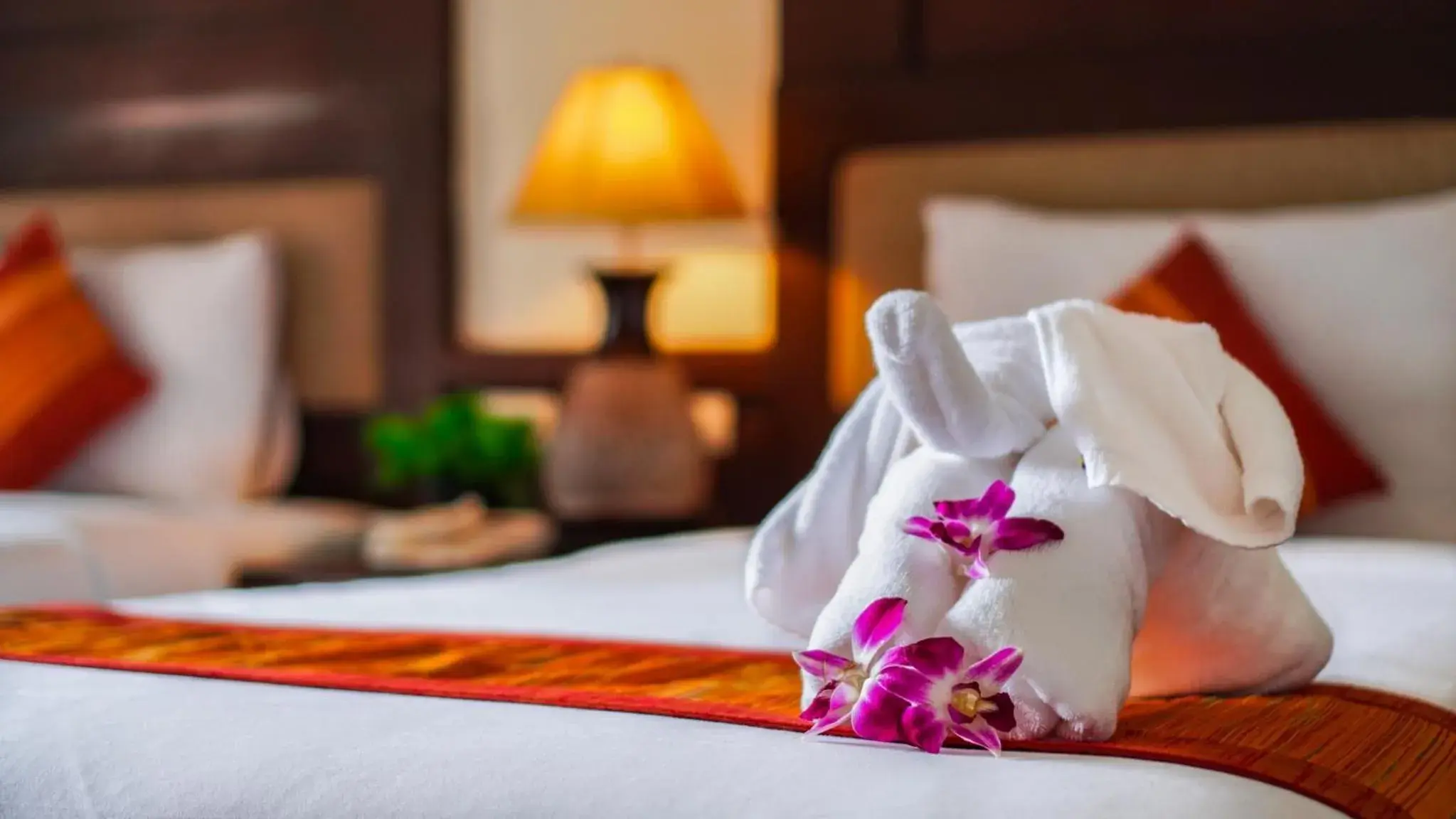 Bed in Aonang Orchid Resort Bed in Aonang Orchid Resort