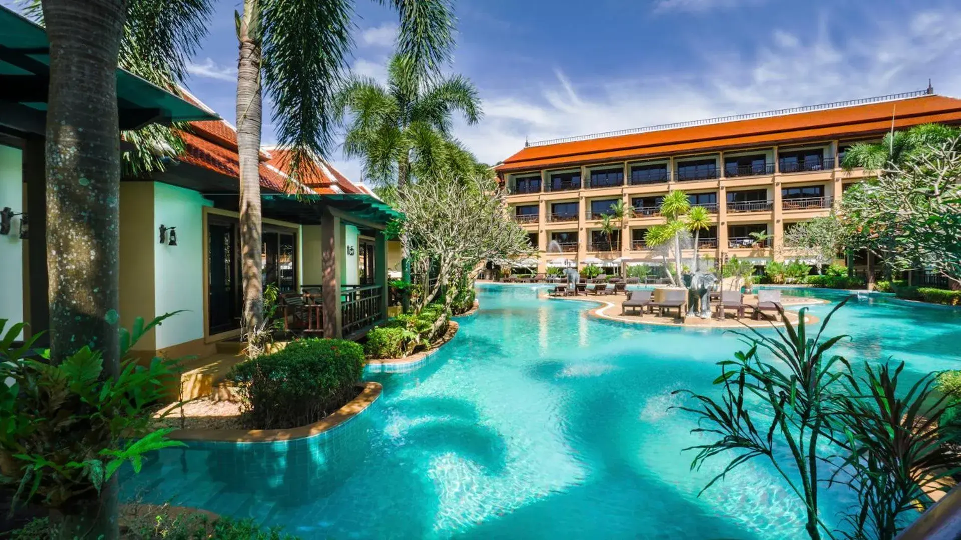 Swimming pool in Aonang Orchid Resort Swimming pool in Aonang Orchid Resort