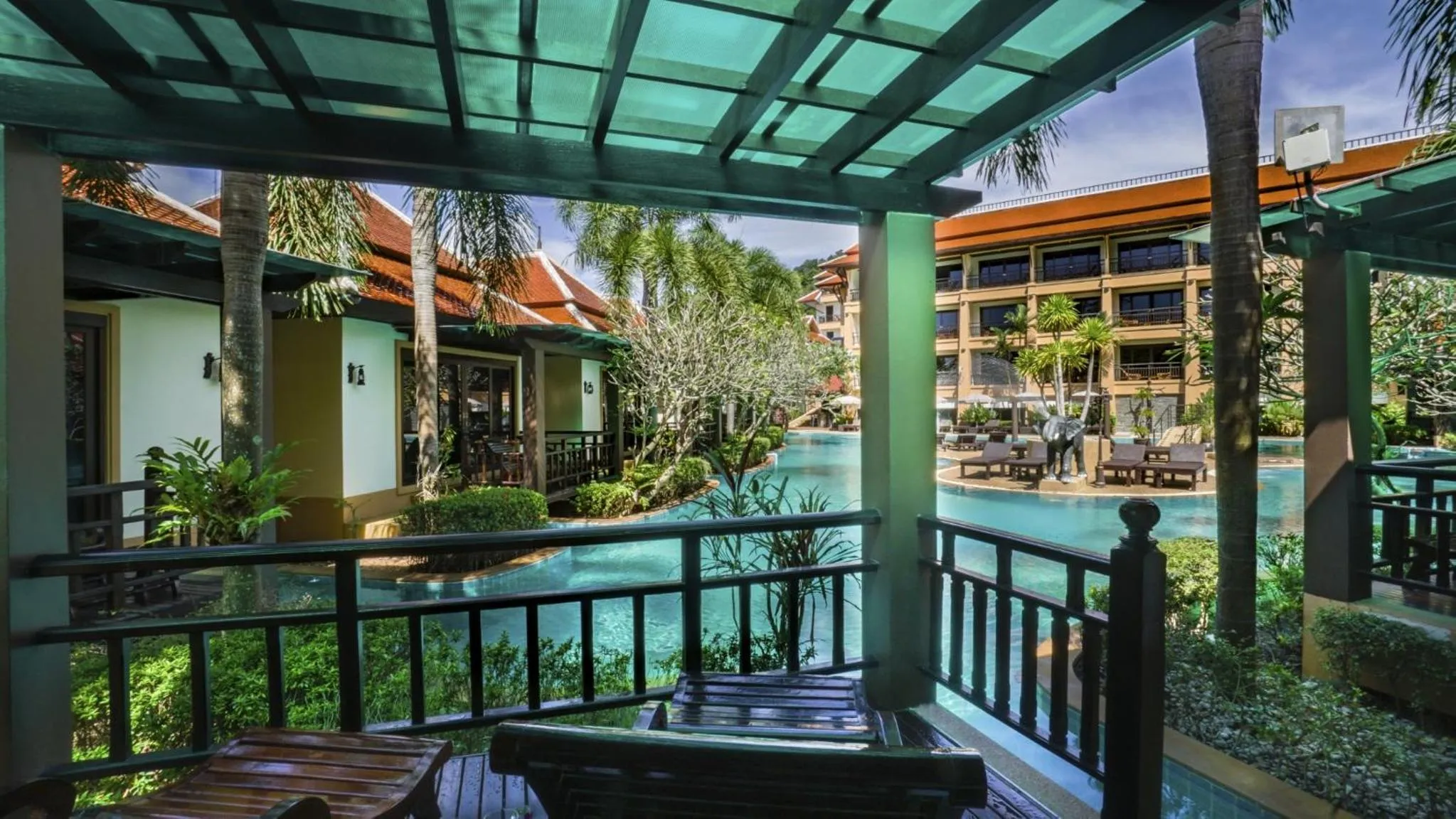 Balcony/Terrace in Aonang Orchid Resort