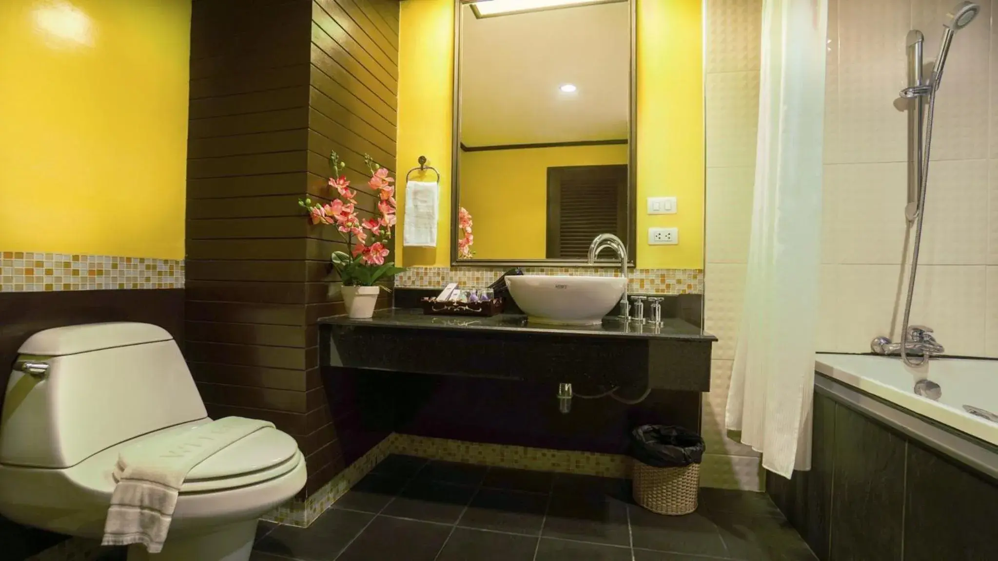 Bathroom in Aonang Orchid Resort Bathroom in Aonang Orchid Resort