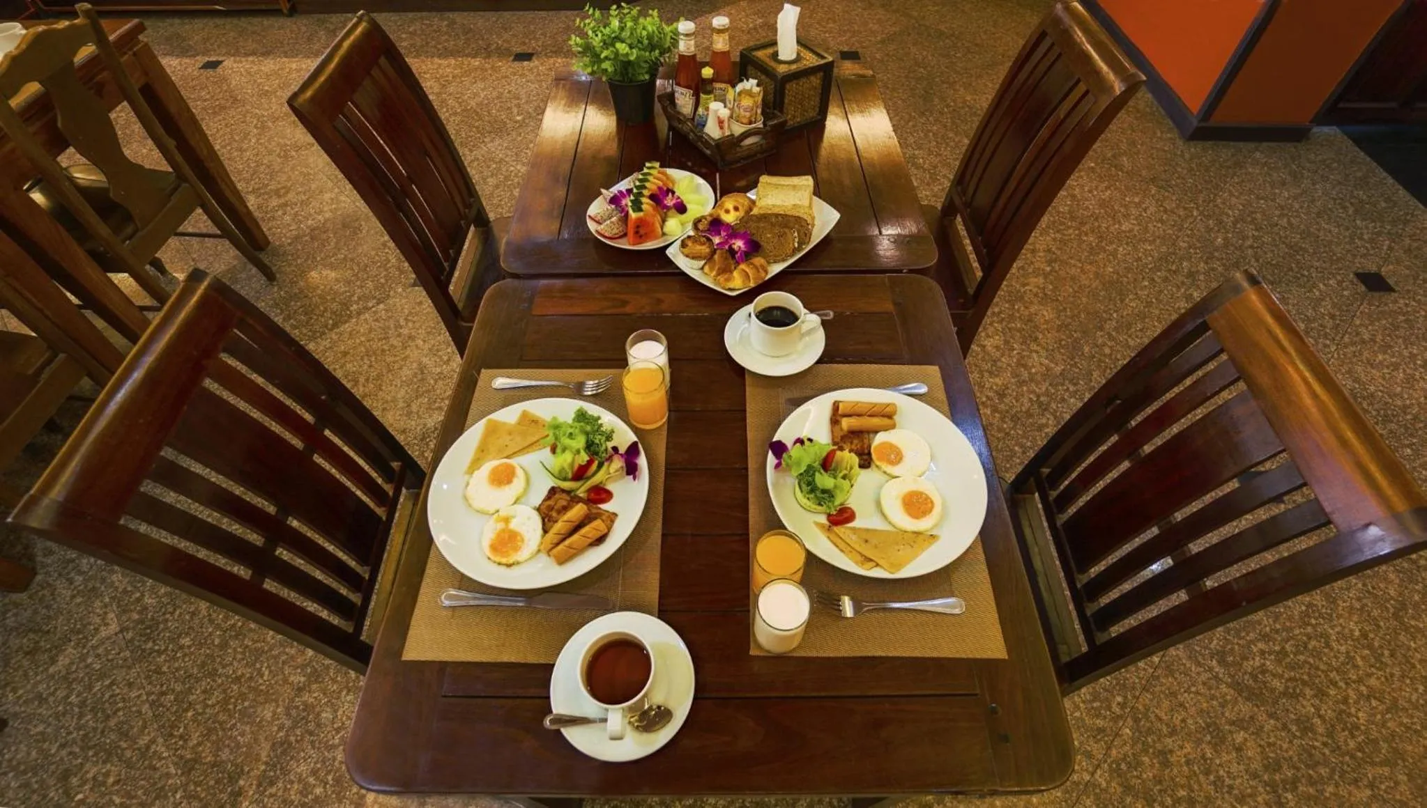 Breakfast in Aonang Orchid Resort